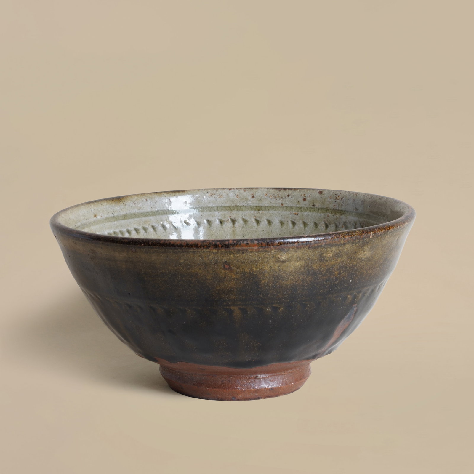 Richard Batterham (British 1936-2021) Fruit bowl: Glazed stoneware Unsigned 21cm diameter, 10cm high