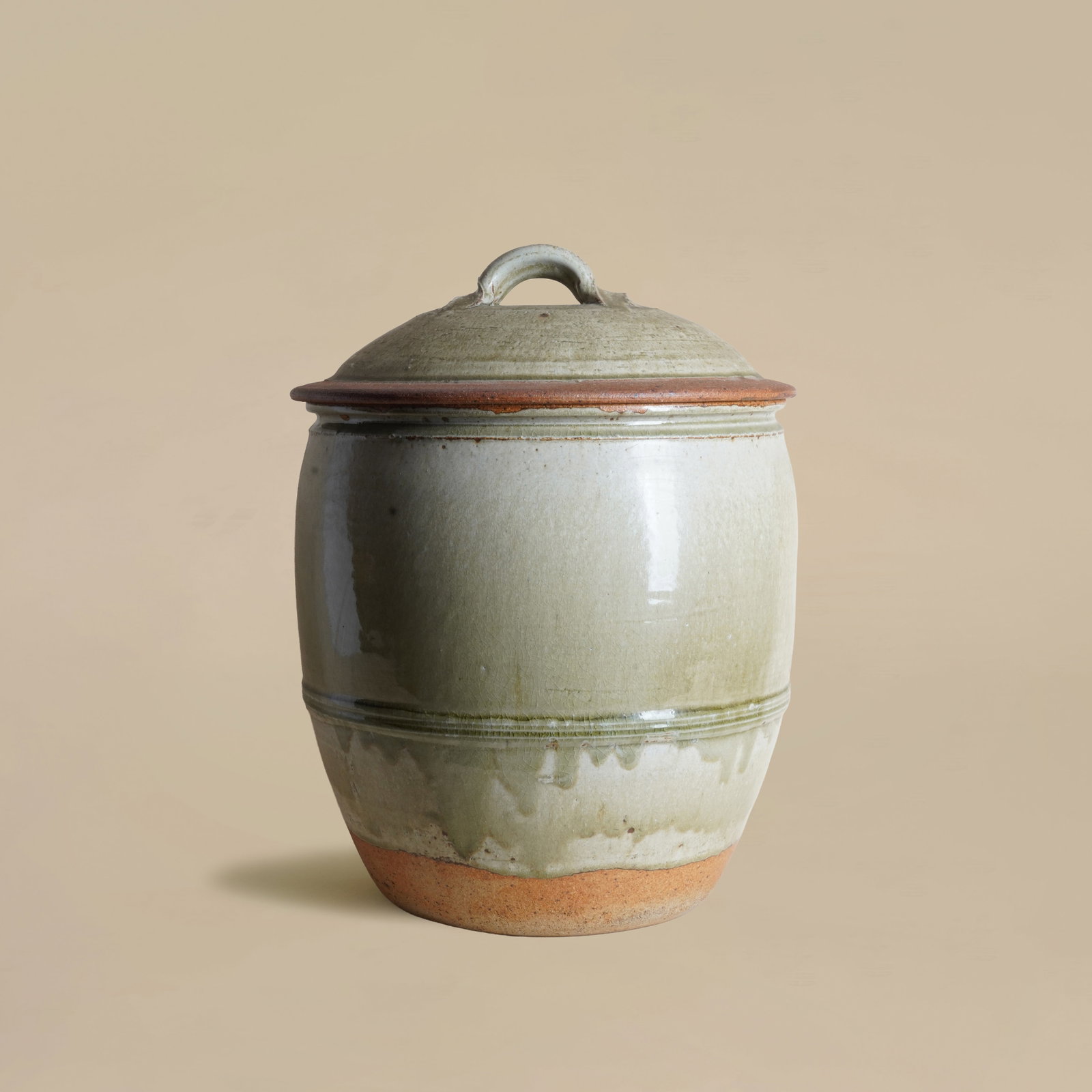 Richard Batterham (British 1936-2021) Monumental lidded jar (1 of 3)