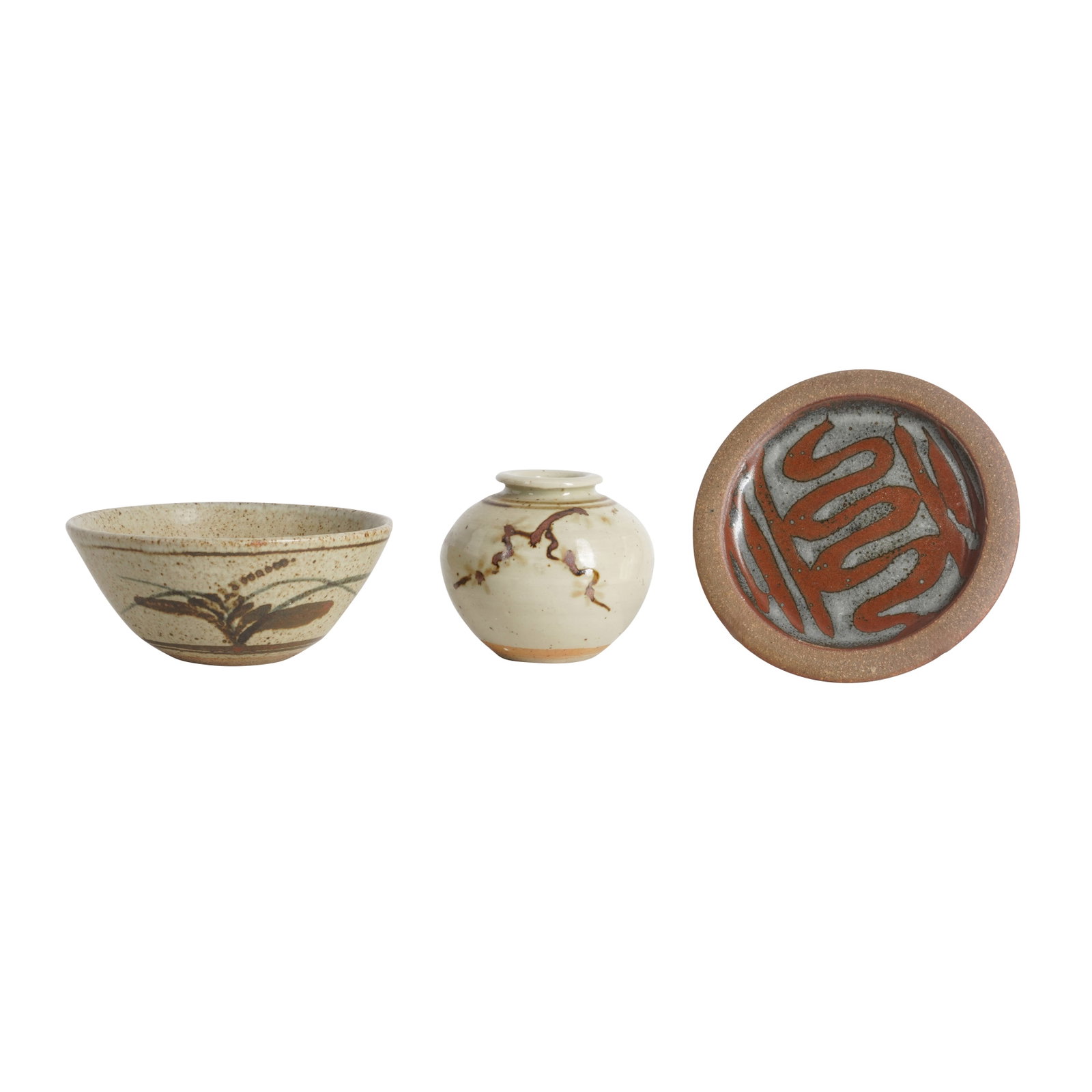 British Studio Ceramics Mike Dodd, John Leach for Muchelney and Lowerdown Pottery (1 of 4)