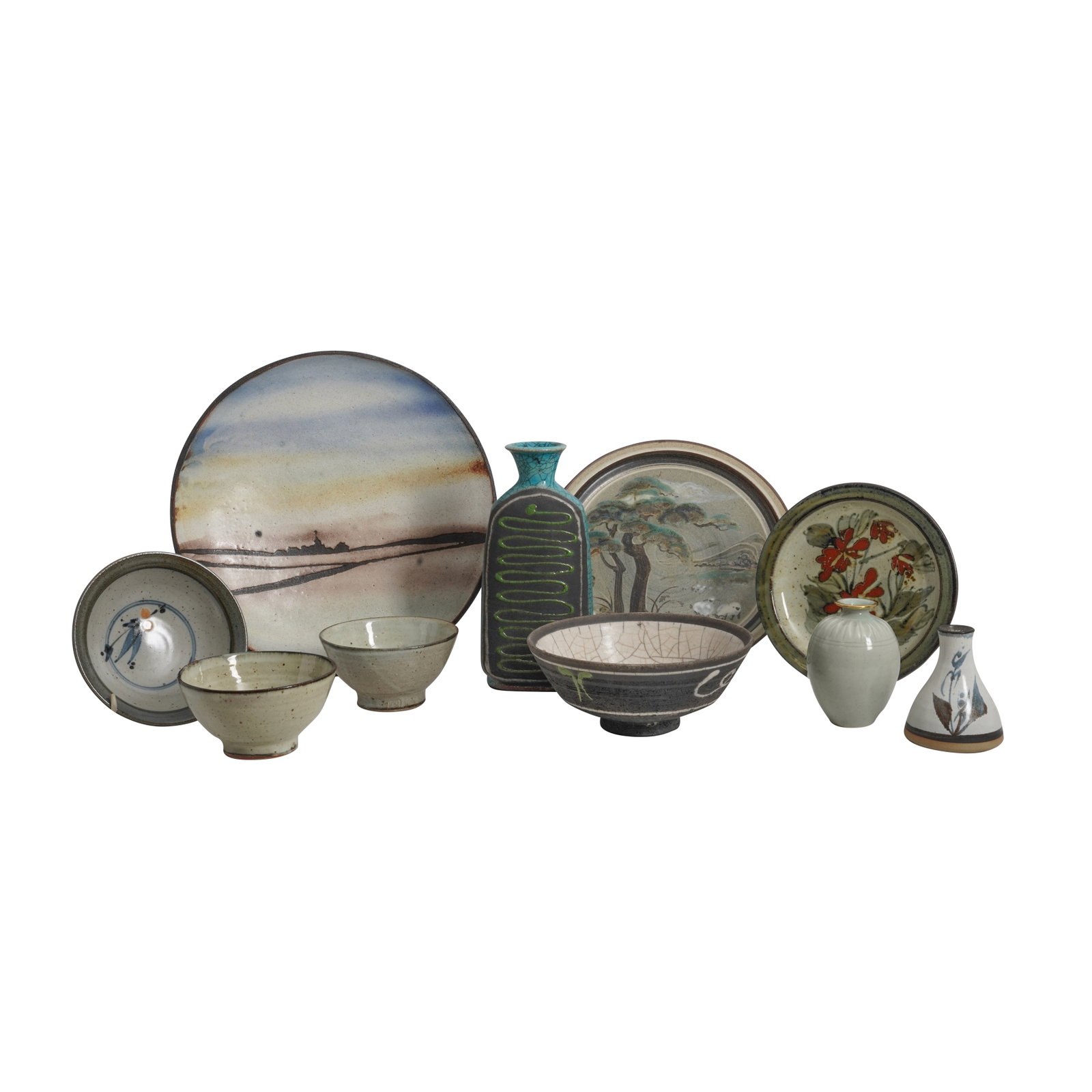 British studio pottery Sheila Fournier, Bridget Drakeford and others (1 of 8)
