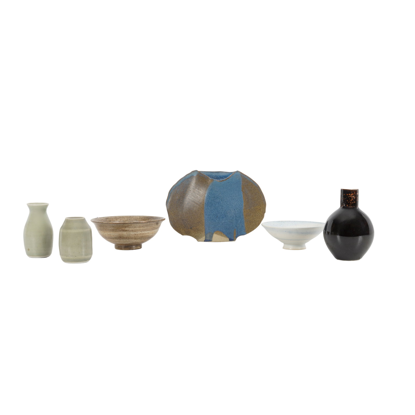British Studio Ceramics Various vases and bowls (1 of 7)