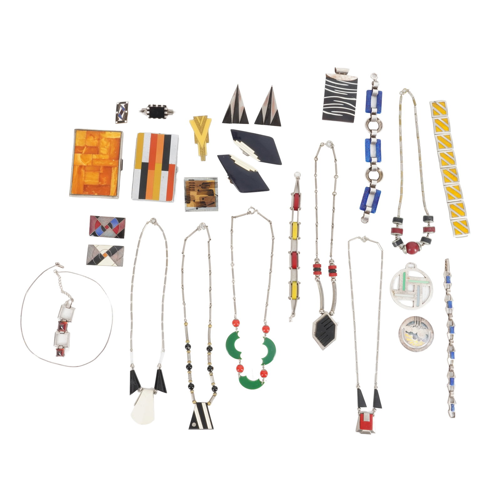 Modernist and Art Deco Style, Europe Collection of jewellery and objets (1 of 1)