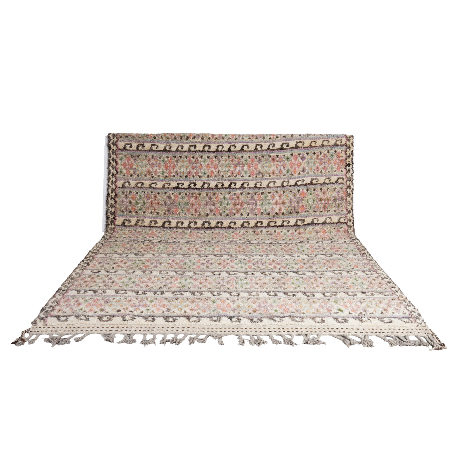 Mid-Century Style, Britain Beni Ourain carpet: Contemporary Hand-knotted wool Unmarked 324cm x 238cm