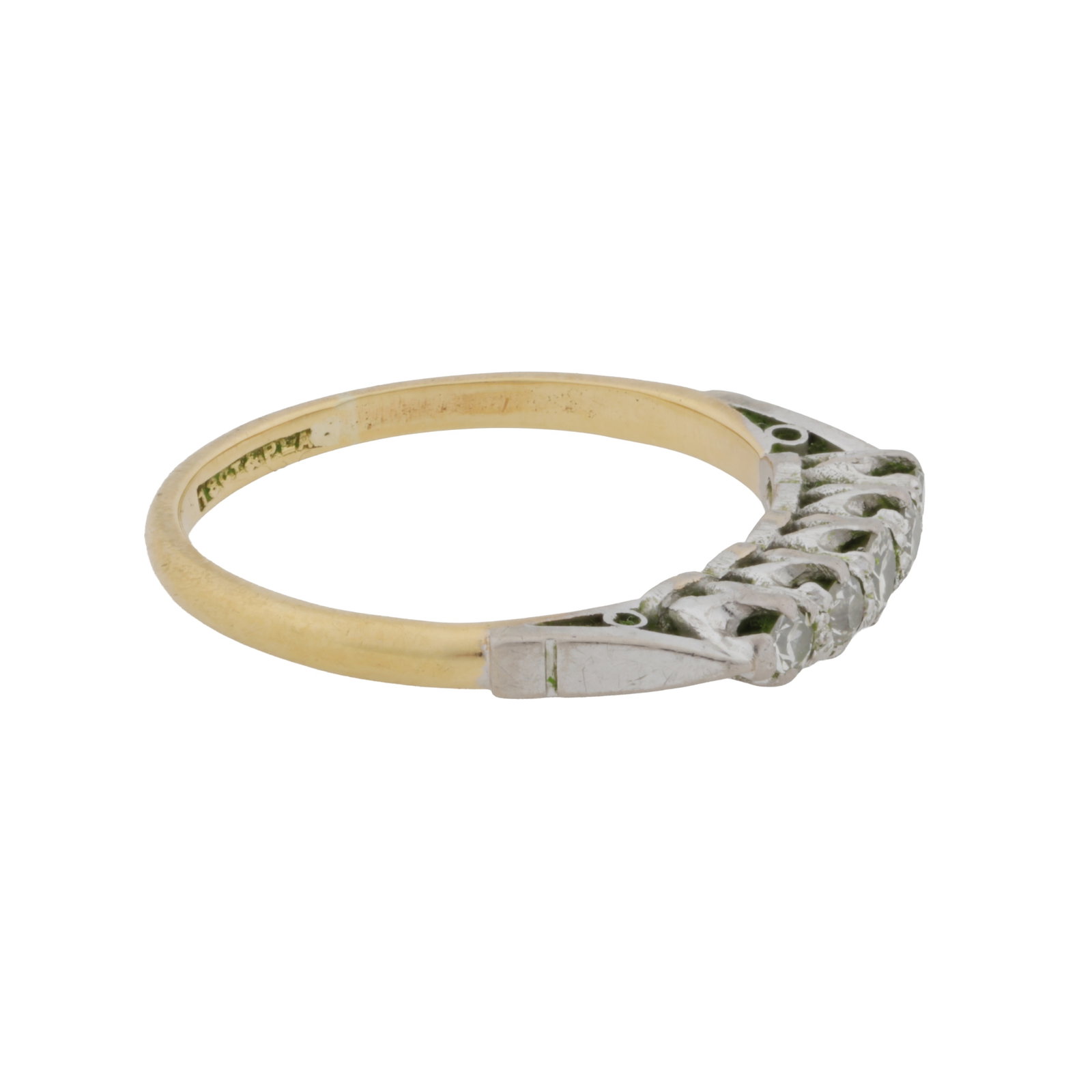 A five-stone diamond ring - 2