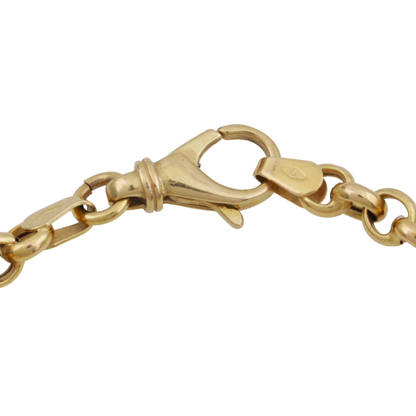 A chain bracelet Yellow metal - 2