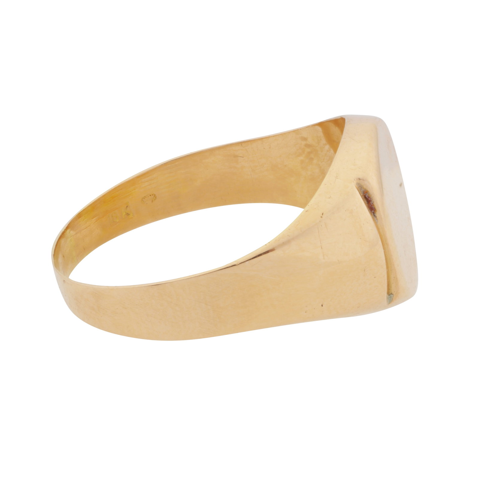 A signet ring Yellow Metal - 2
