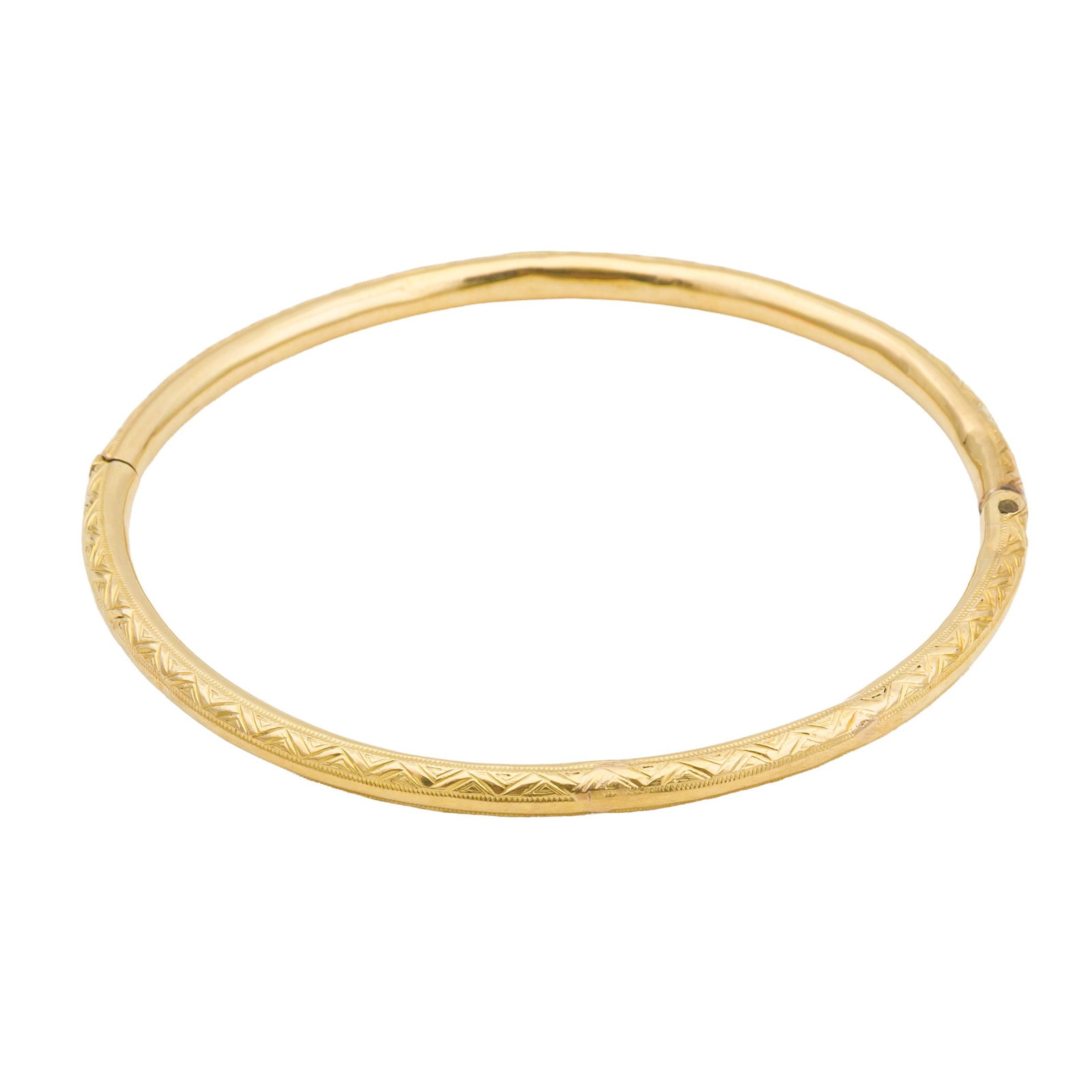 A bangle Yellow metal - 2