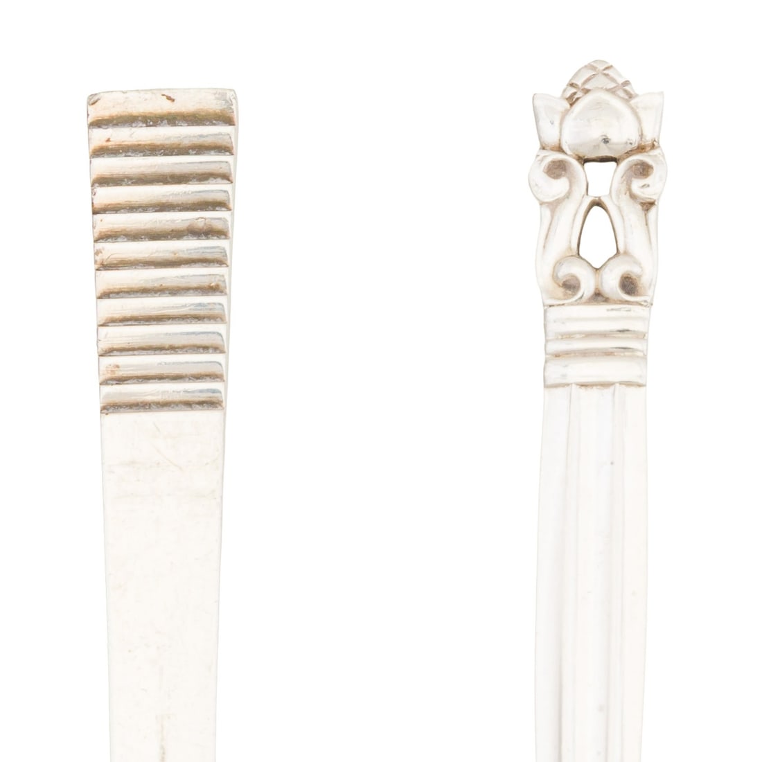 Denmark circa 1936, with import marks for London 1936 by Georg Jensen A set of six early 20th centur - 2