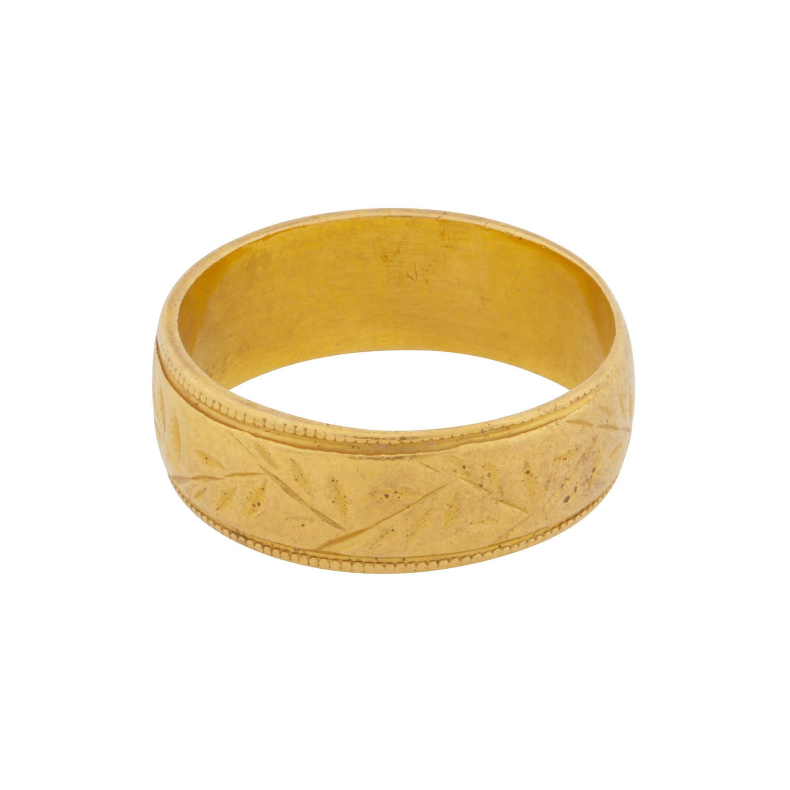 A gold band, circa 1993 22ct yellow gold - 2