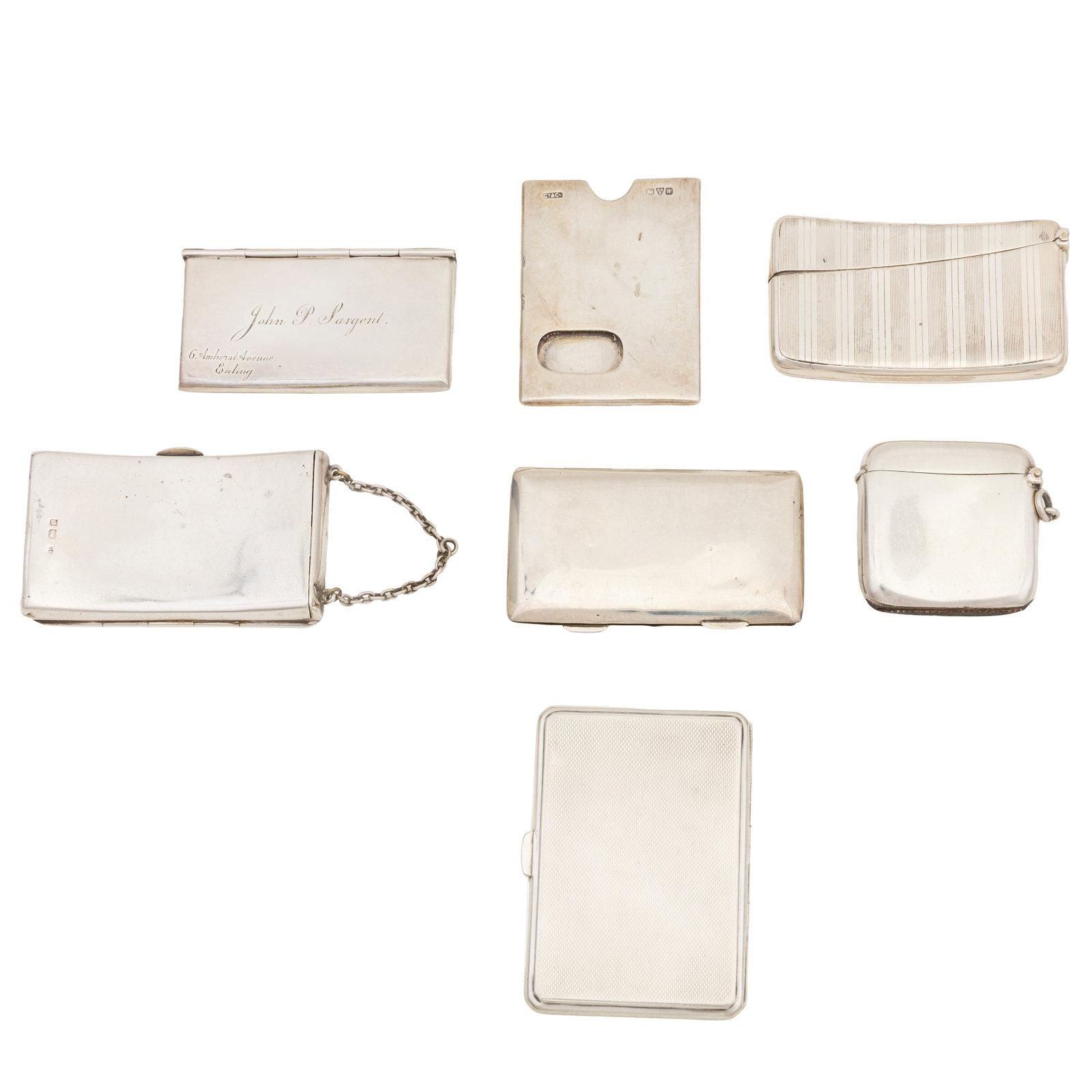 Birmingham 1902 by George Unite An Edwardian sterling silver cigarette case - 2