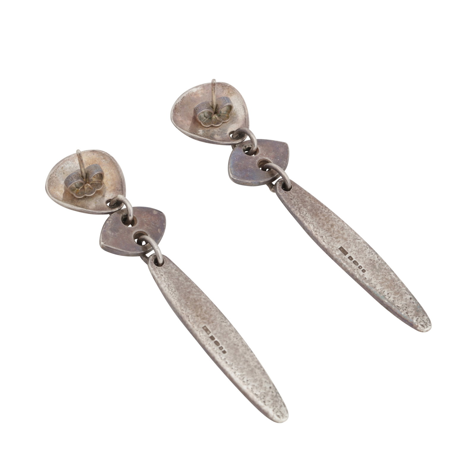 Kuka Me | A pair of pendent earrings Silver - 2