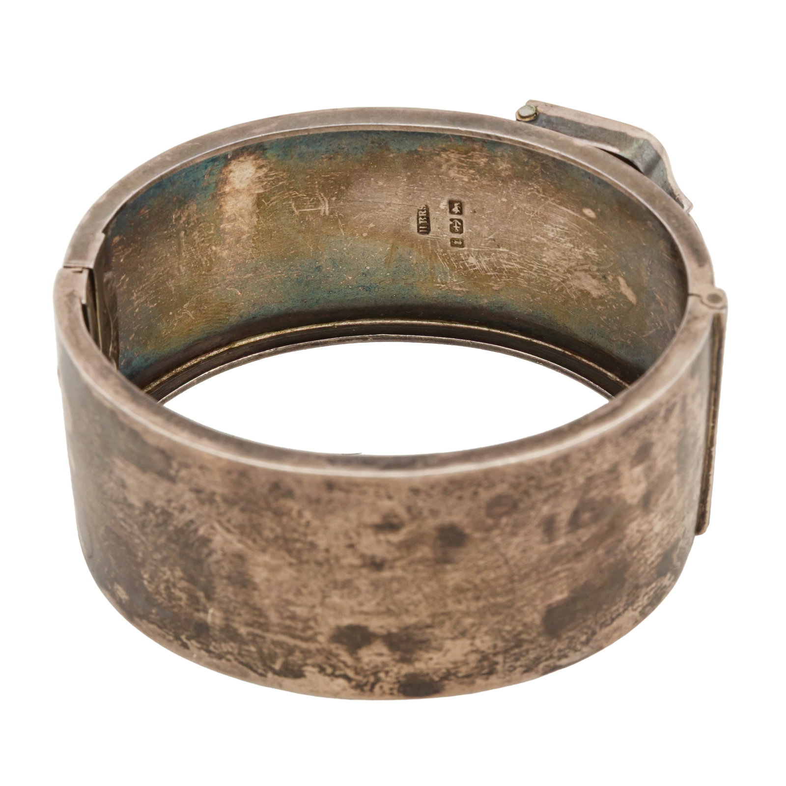 A buckle bangle Silver - 2