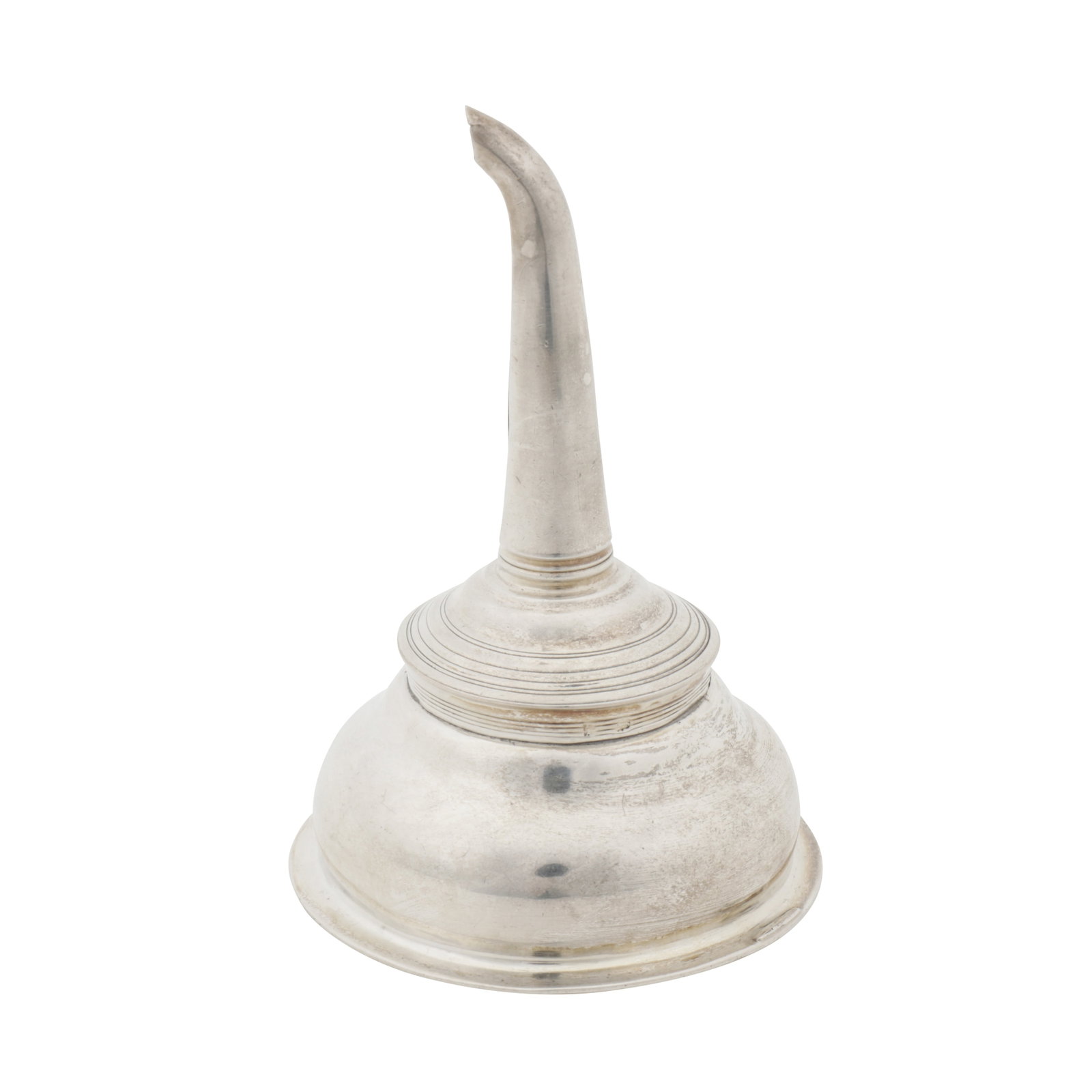 London 1799 by Peter and Ann Bateman A George III sterling silver wine funnel - 2