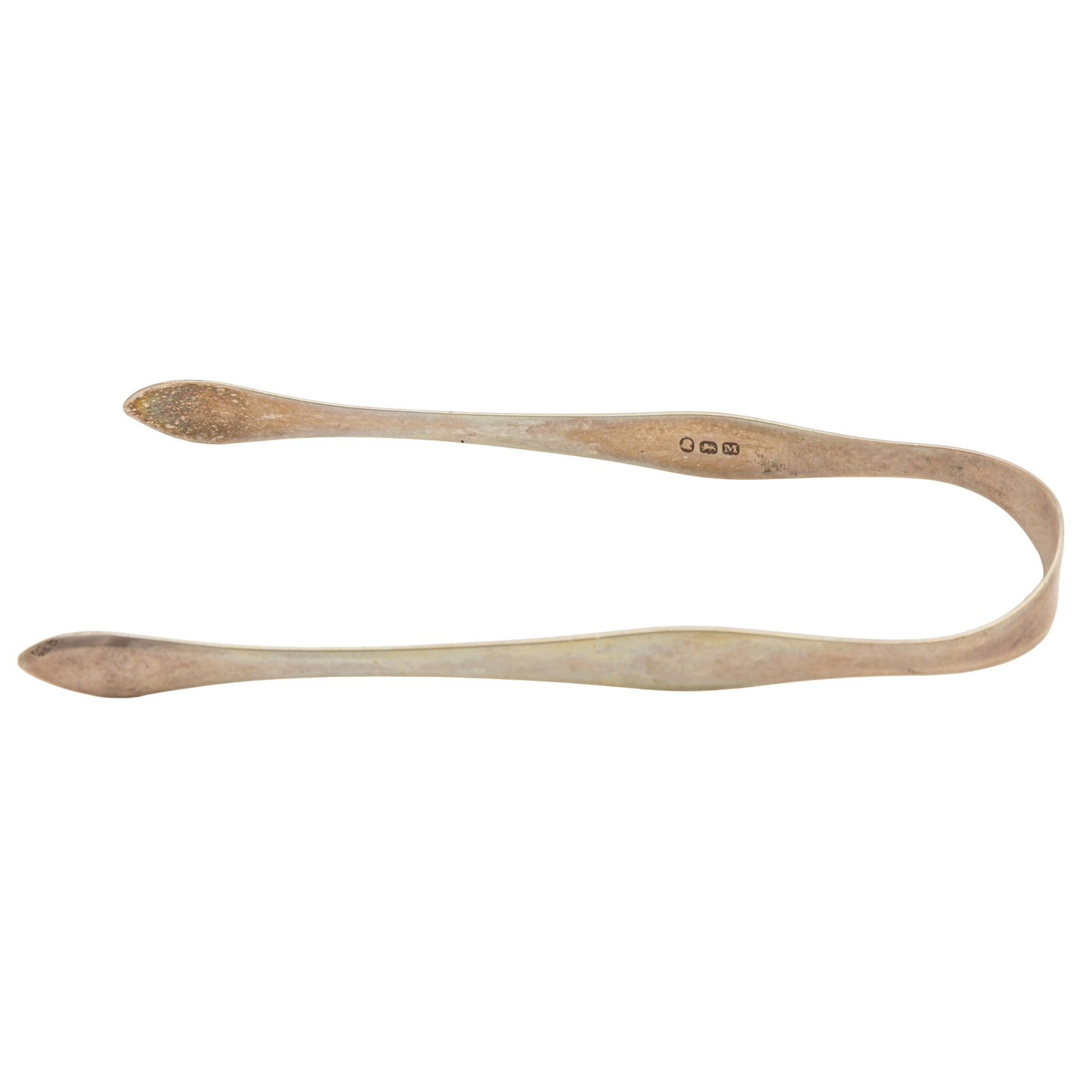 London circa 1780 by Hester Bateman A pair of George III sterling silver sugar tongs - 2