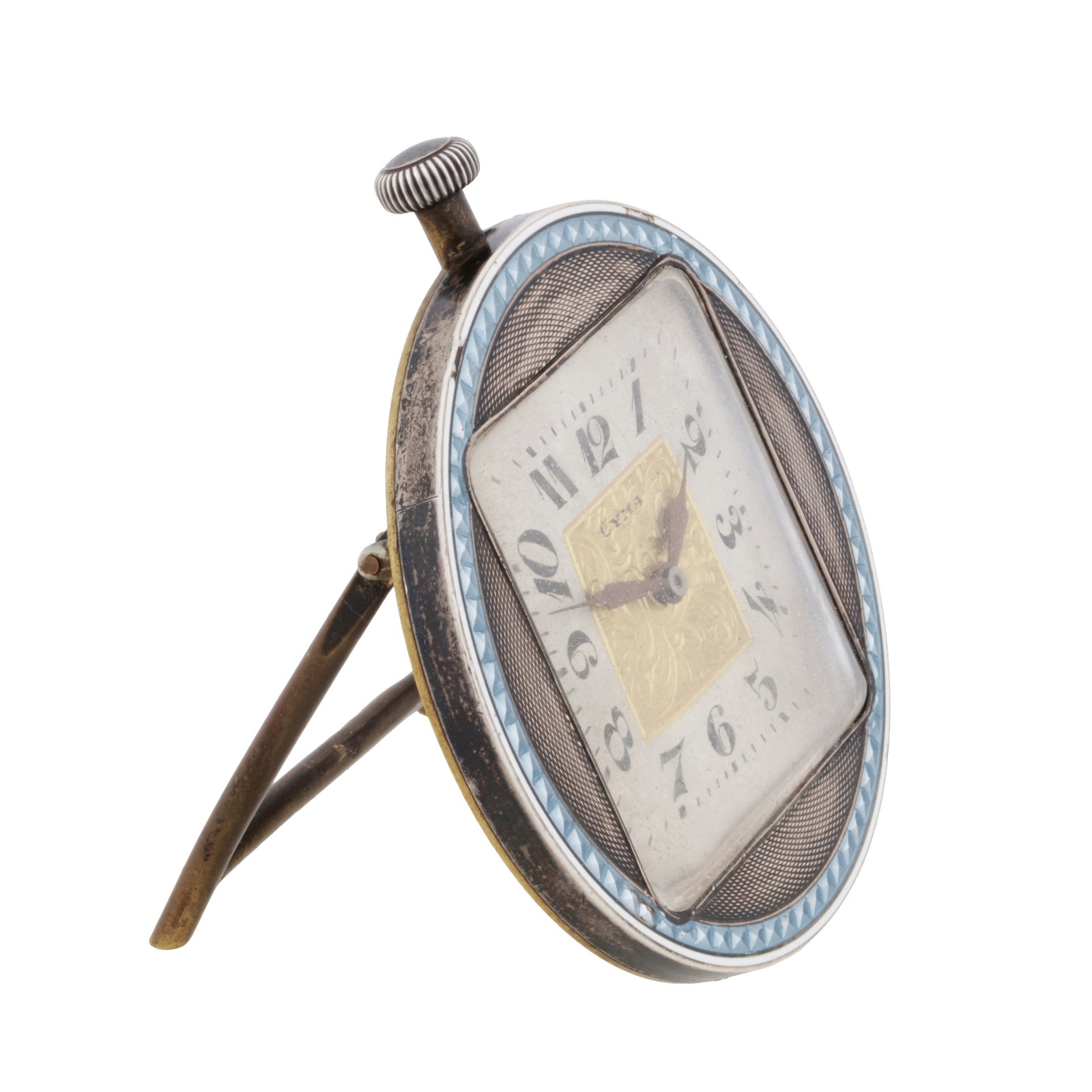 An early 20th Century Art Deco Cyma strut clock Circa 1920 - 2
