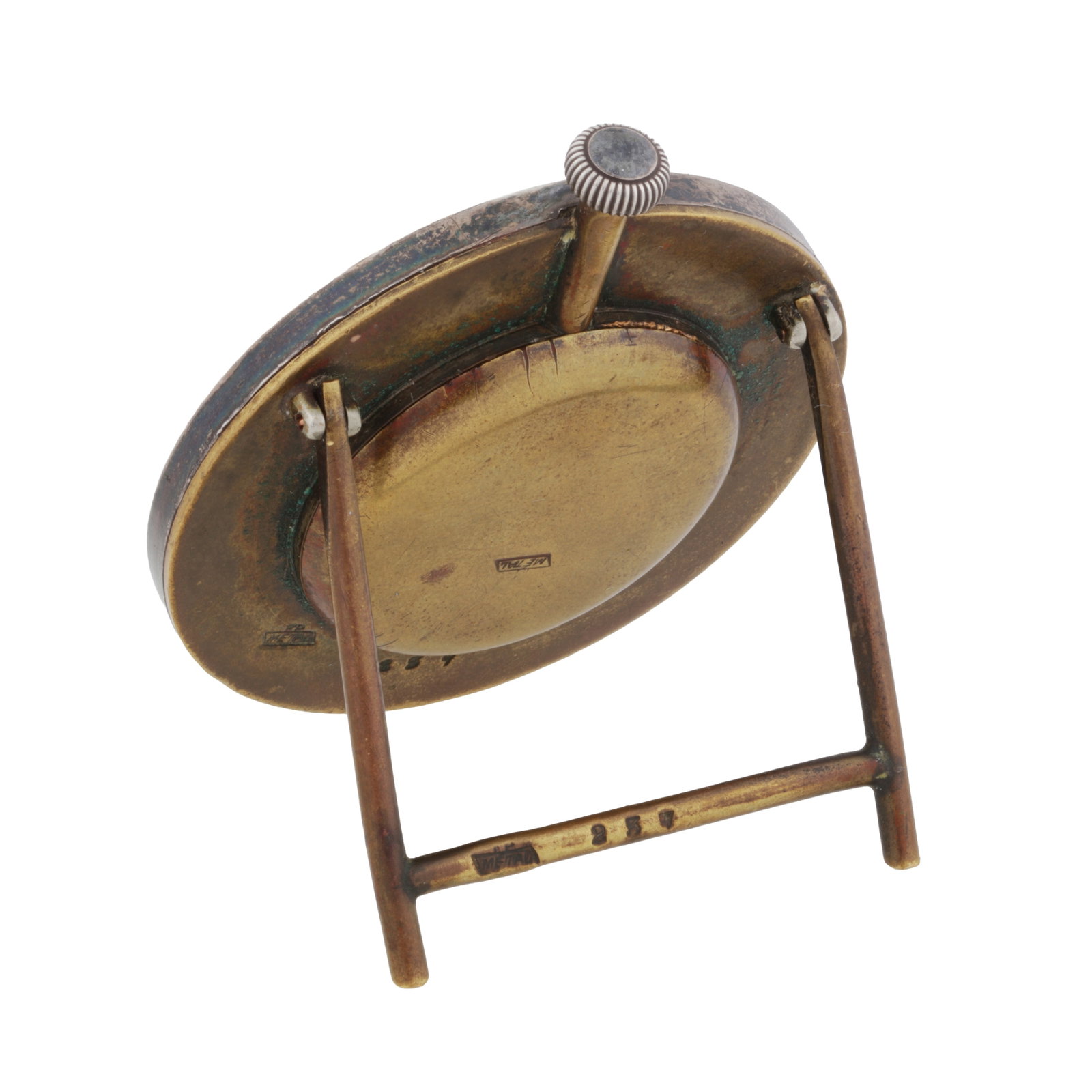 An early 20th Century Art Deco Cyma strut clock Circa 1920 - 3