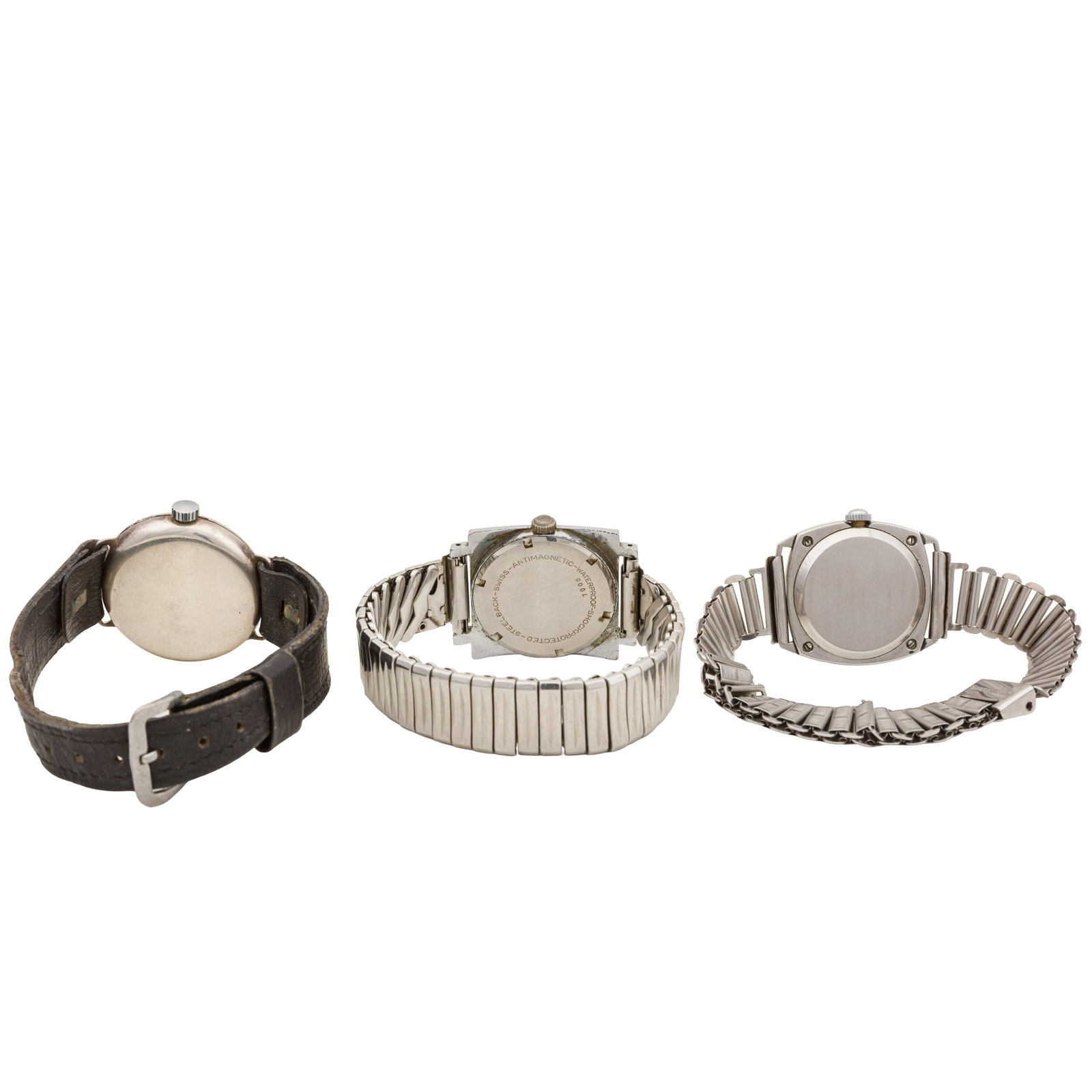 An Interesting Group of Three Vintage Gent's Watches - 5