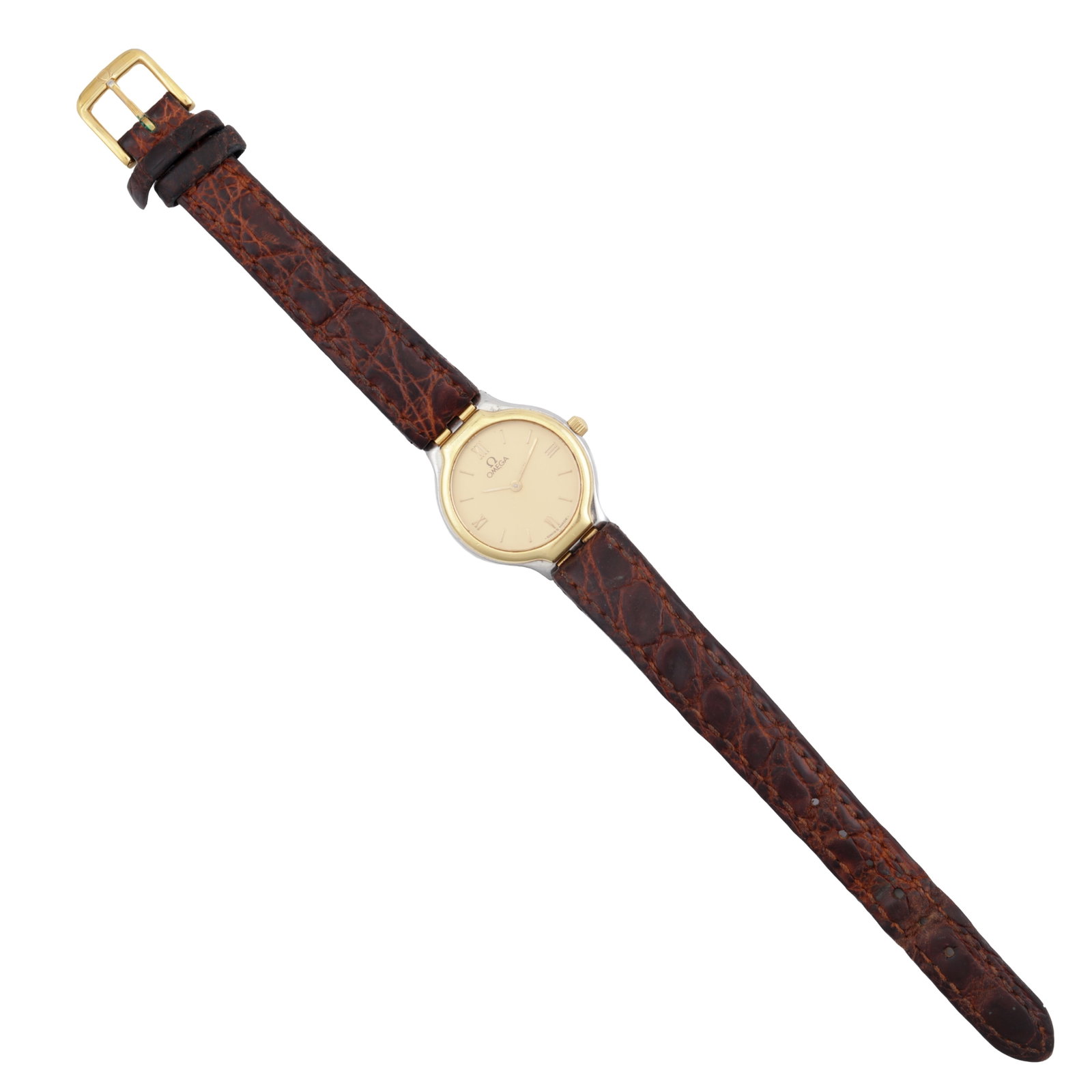 Ladies' Omega DeVille Wristwatch Stainless steel and gold - 3