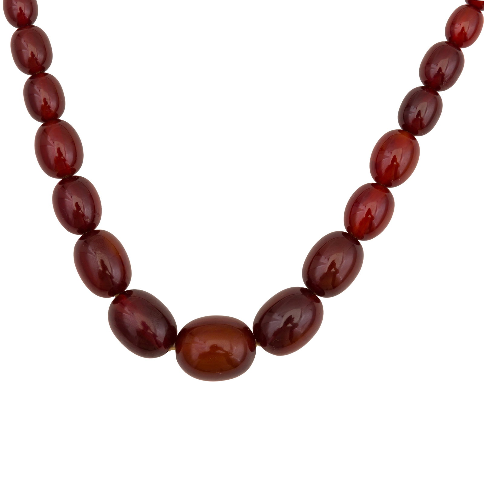 A bakelite necklace - 3