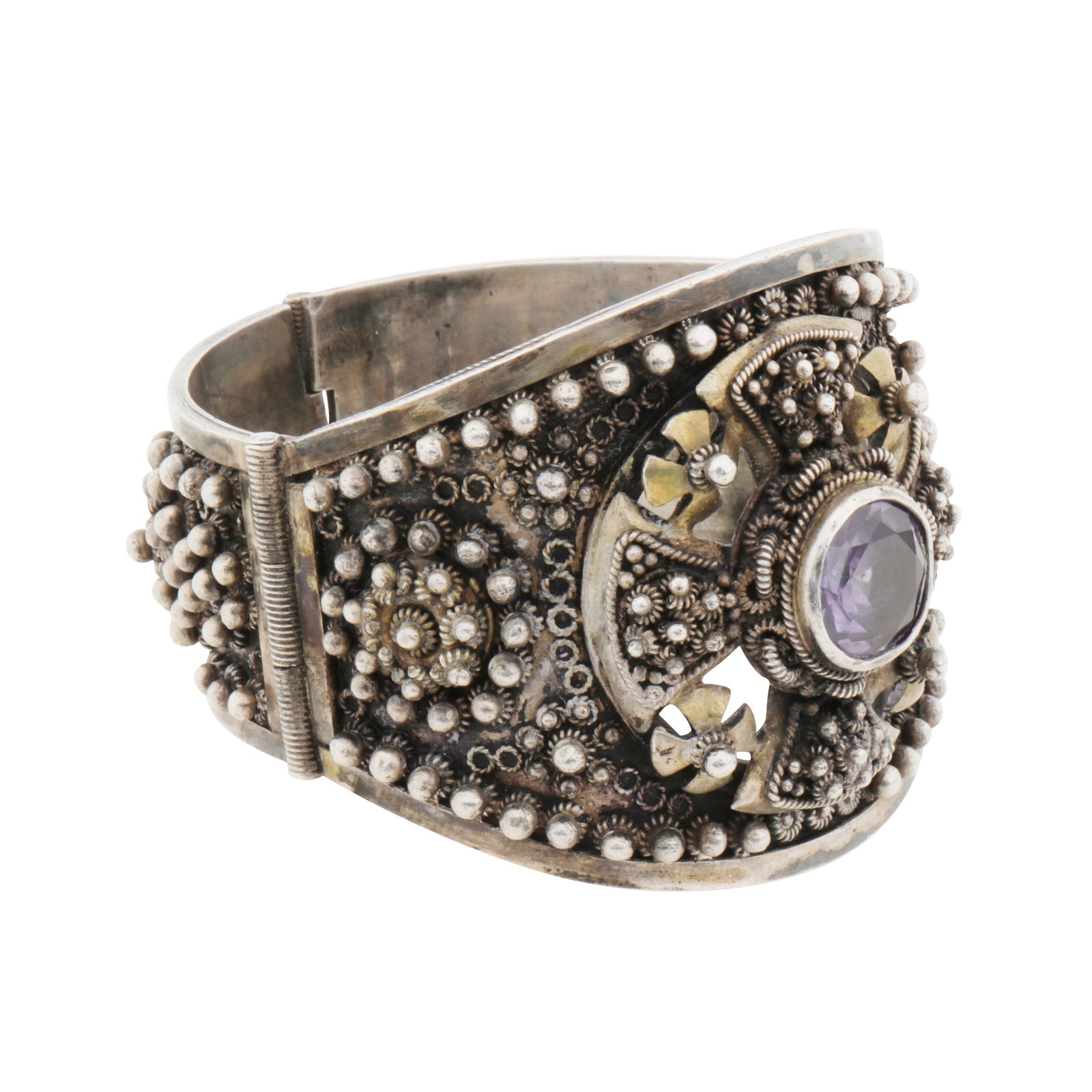 A collection of silver jewellery White metal - 2