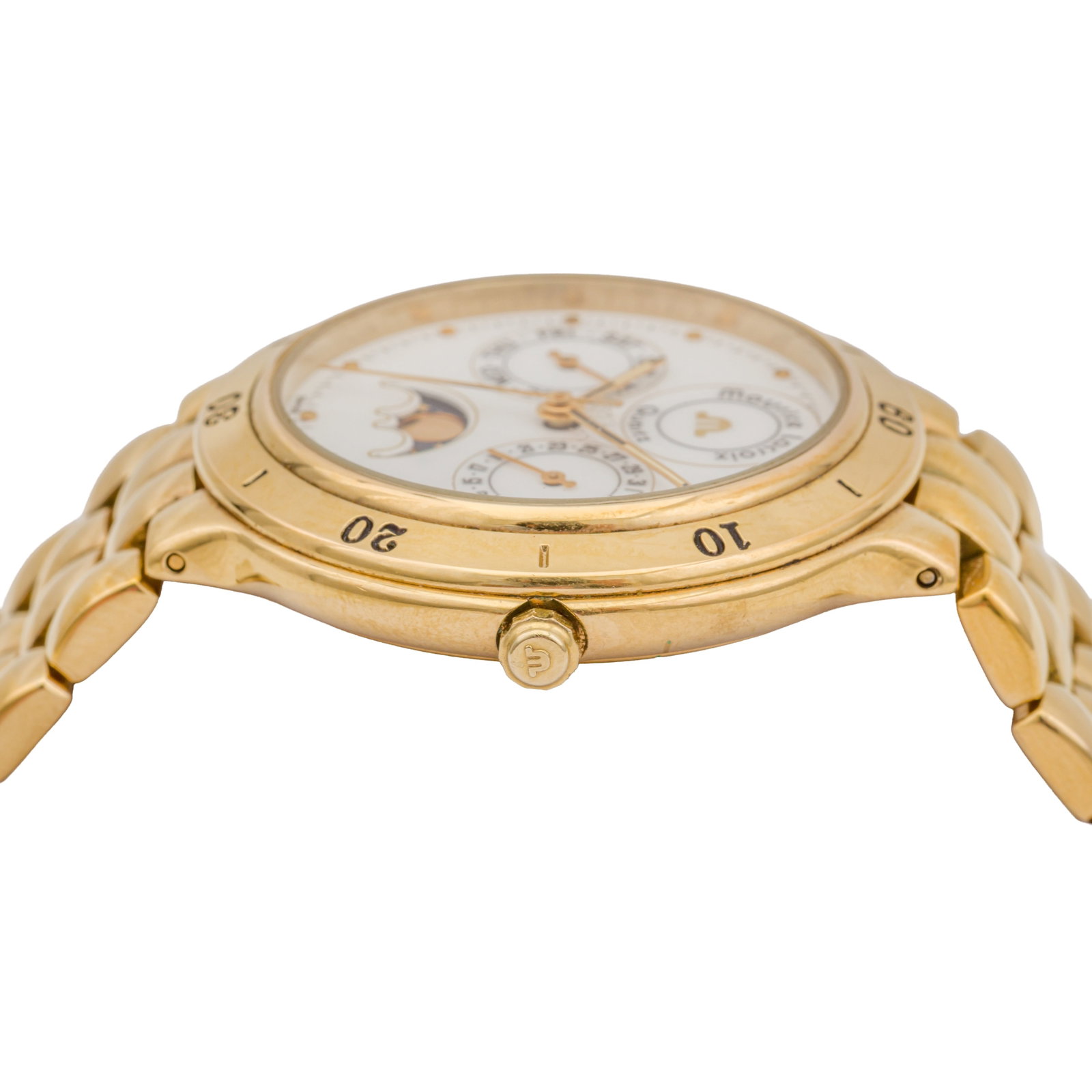 Maurice Lacroix Calendar Bracelet Watch Gold-plated - 2