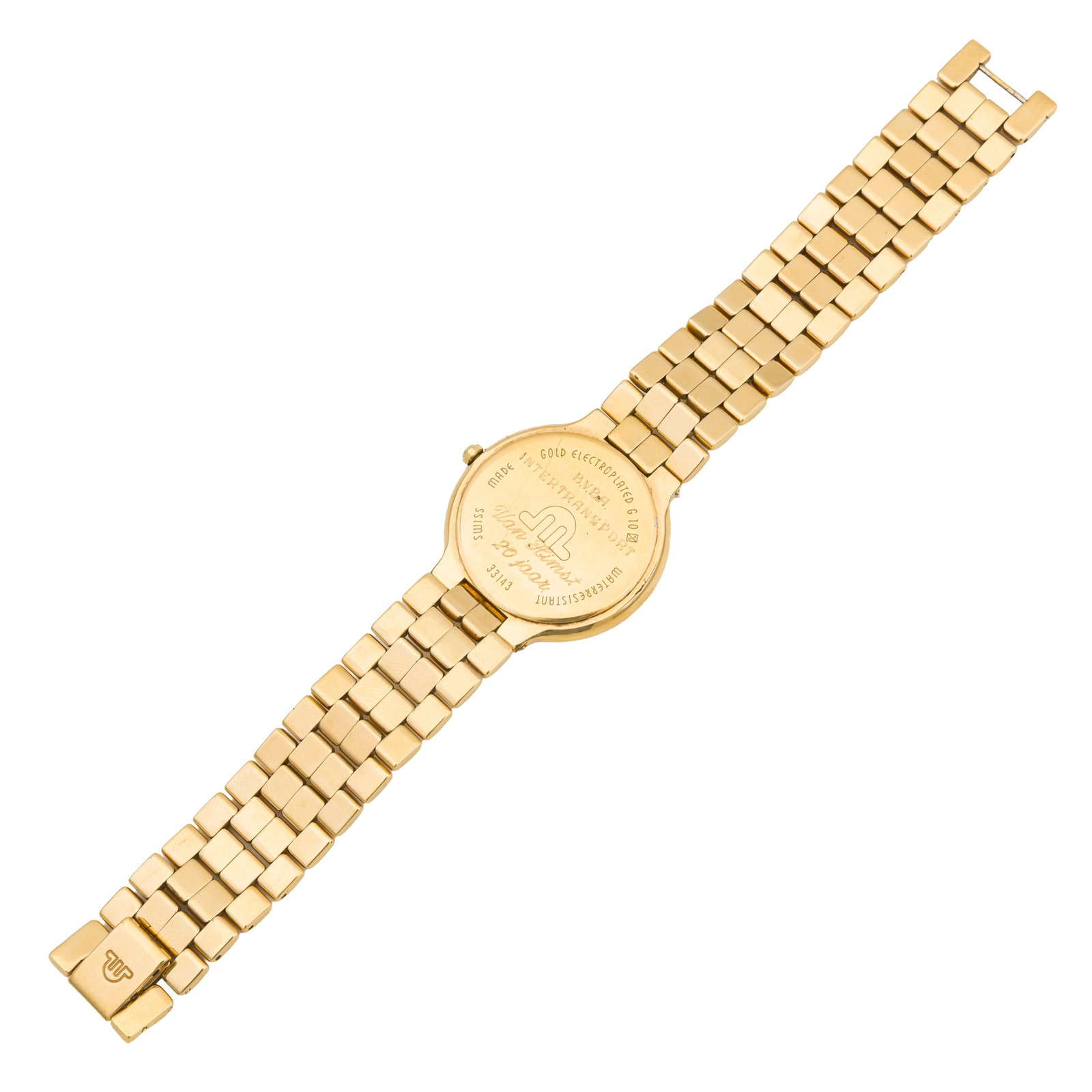 Maurice Lacroix Calendar Bracelet Watch Gold-plated - 5