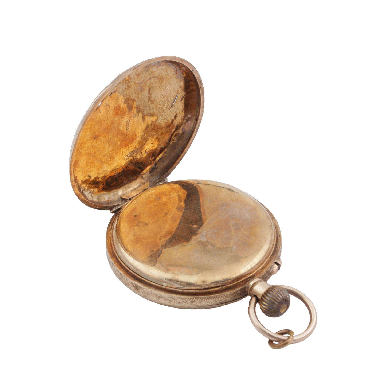 Antique Gold Fob Watch 9ct gold - 3