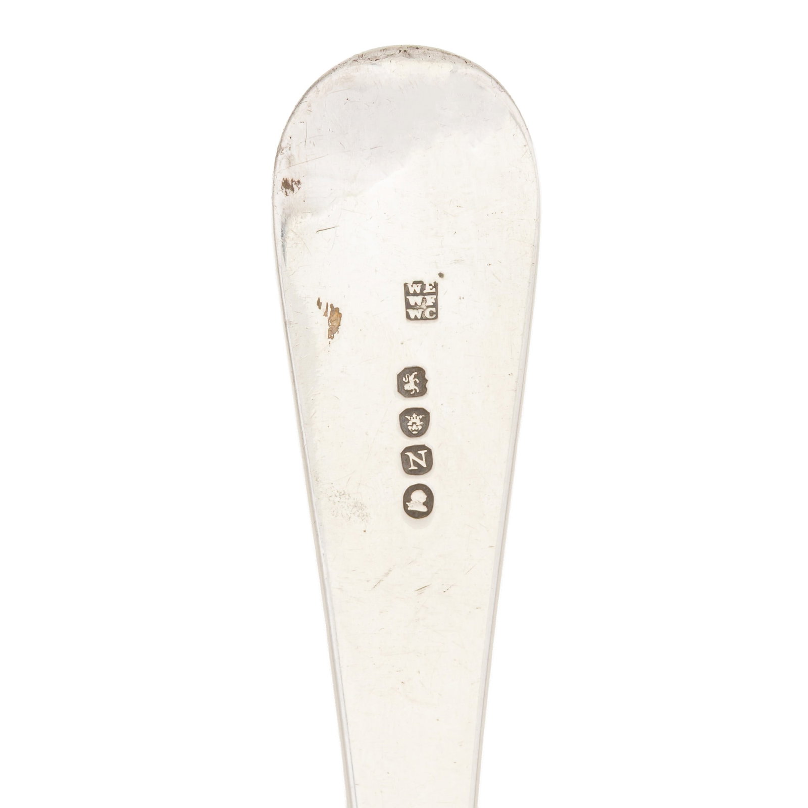 London 1808 by William Eley, William Fearn, and William Chawner A George III sterling silver basting - 3