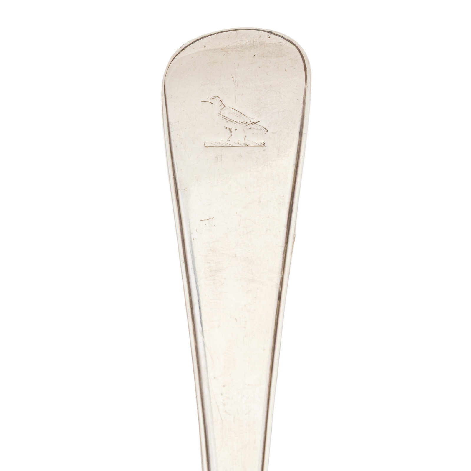 London 1808 by William Eley, William Fearn, and William Chawner A George III sterling silver basting - 4