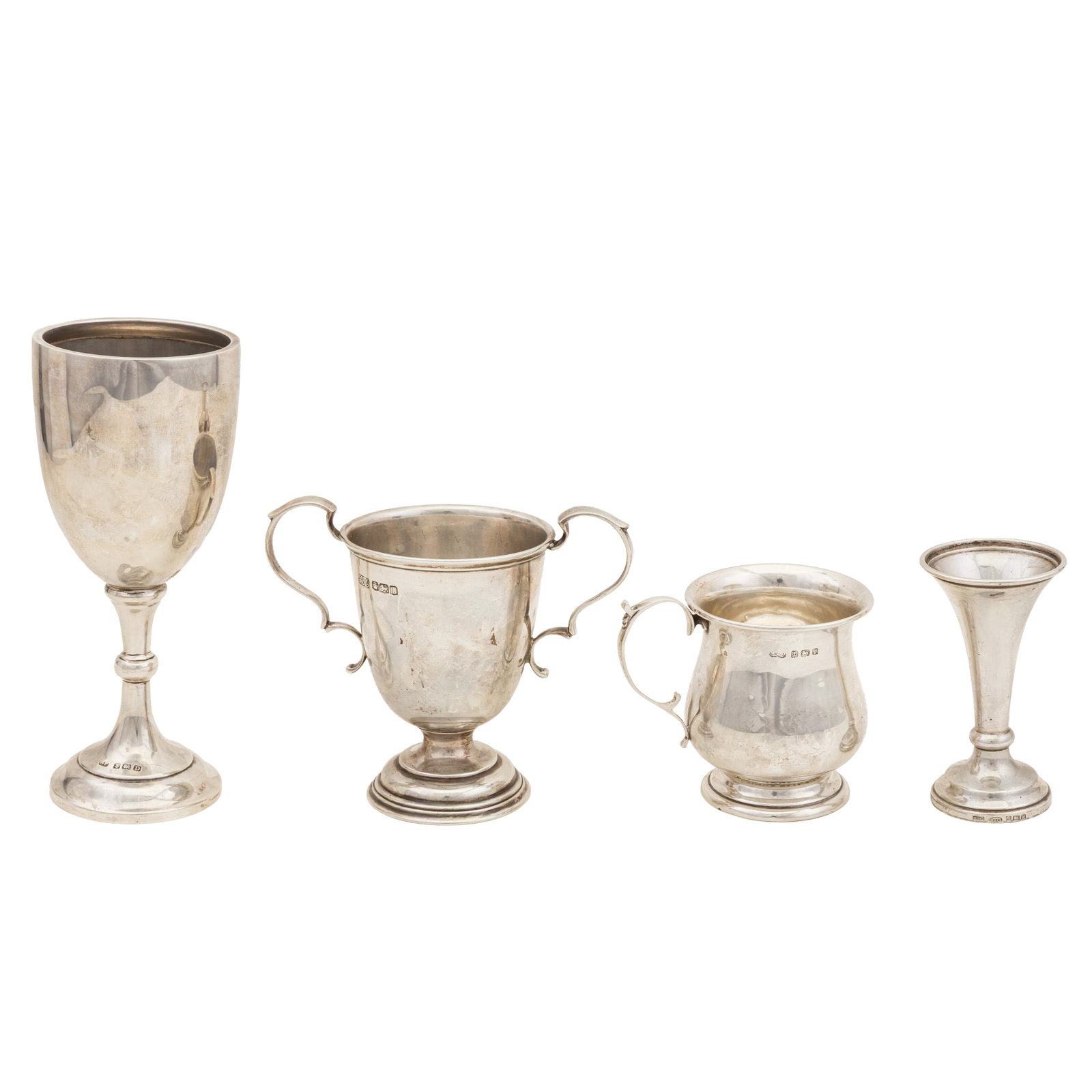 Sheffield 1928 by RF Mosley A George V sterling silver twin handled trophy - 2