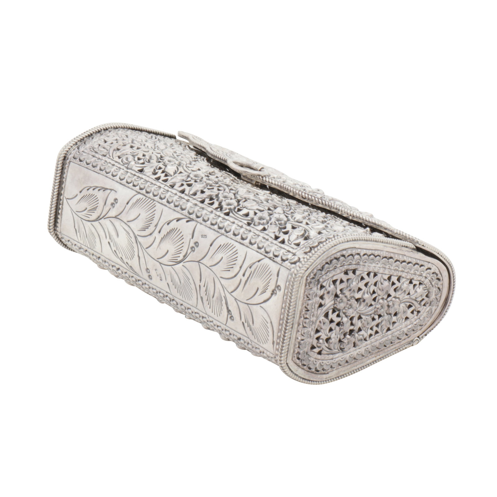 Possibly Thai, circa 1980 A late 20th century unmarked silver purse/ bag - 3