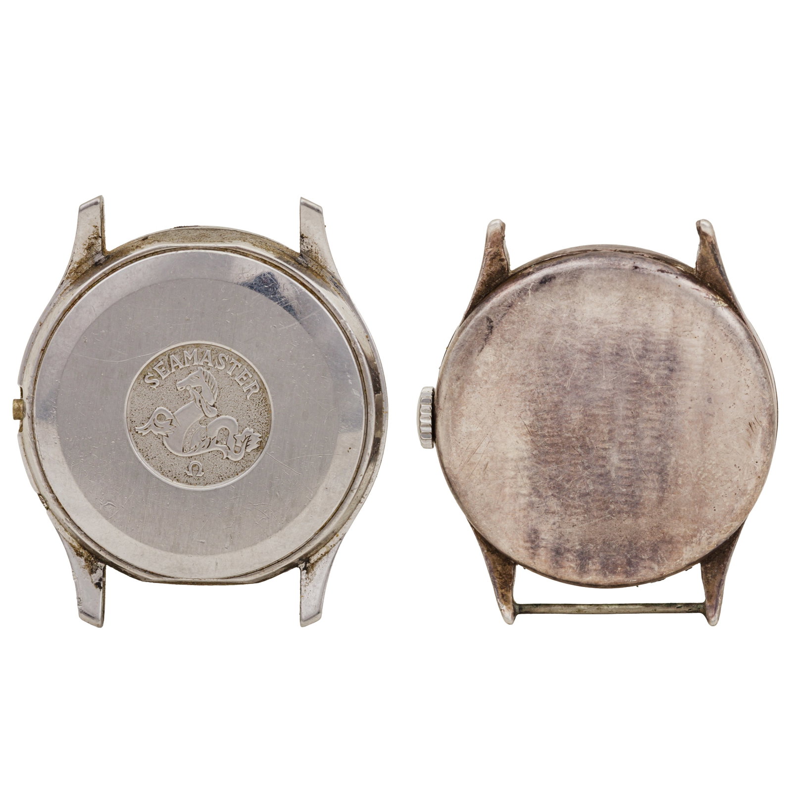 A Group Of Five Omega Watches 2 x Gold-plated, 2 x Stainless steel, 1 x Silver - 7