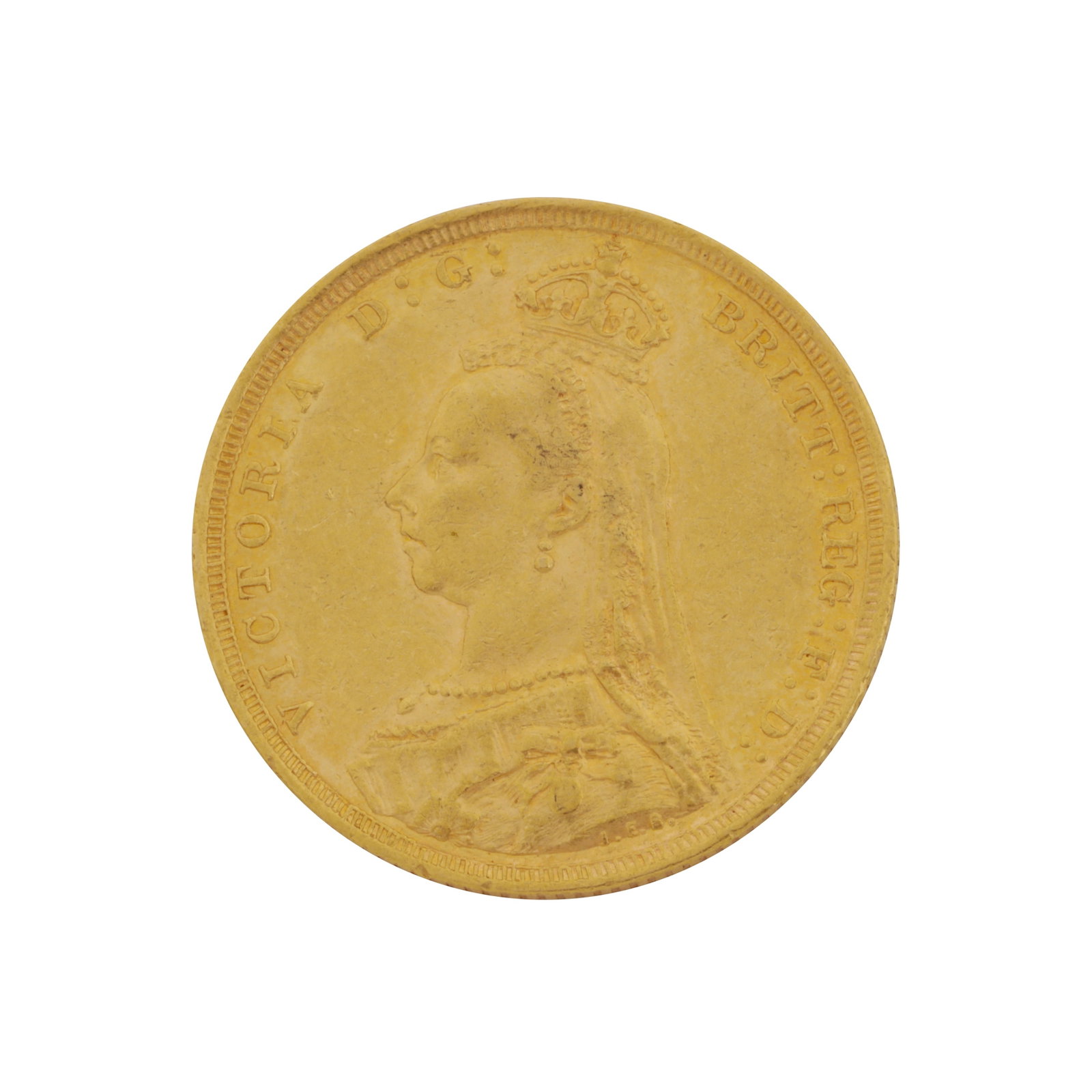 Full Sovereign Gold Coin Sydney Mint 1888 - 2