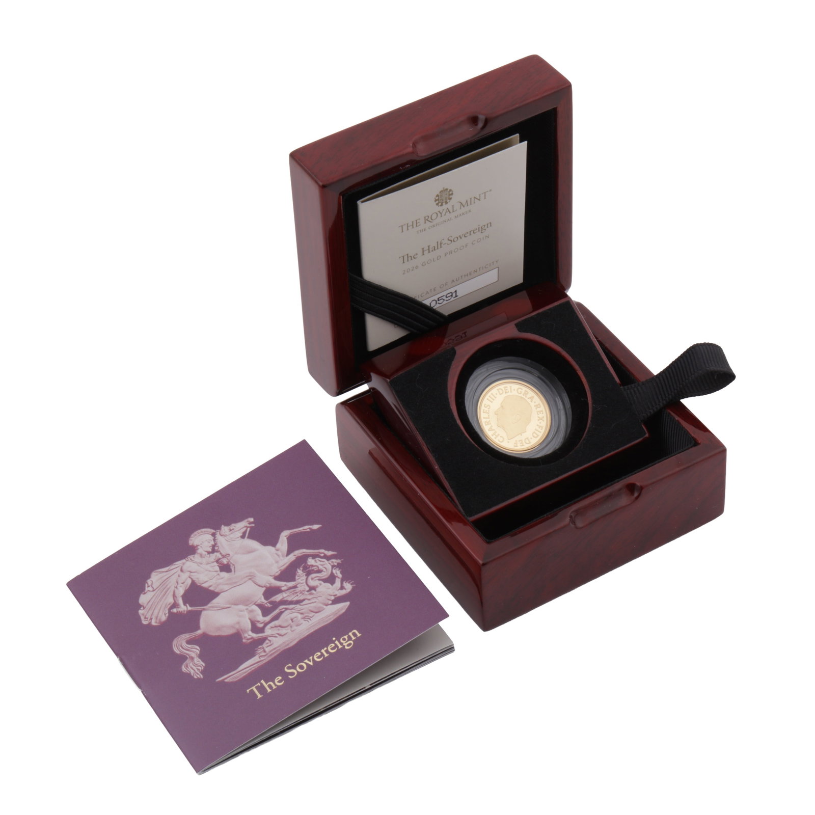 'The Half Sovereign' Gold Proof Coin 2026 Royal Mint - 2