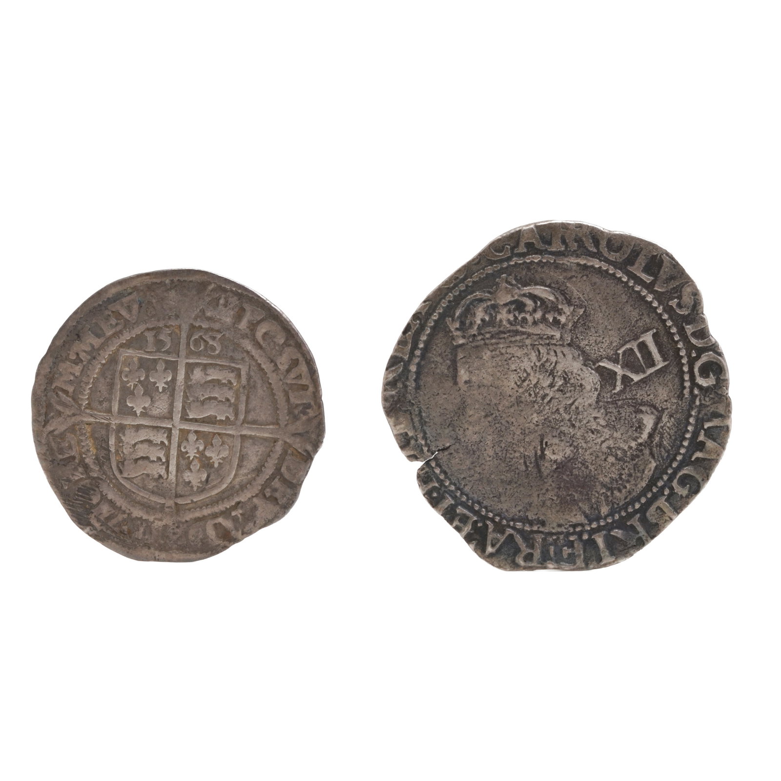 GB Hammered & Milled Coins to include Silver - 2