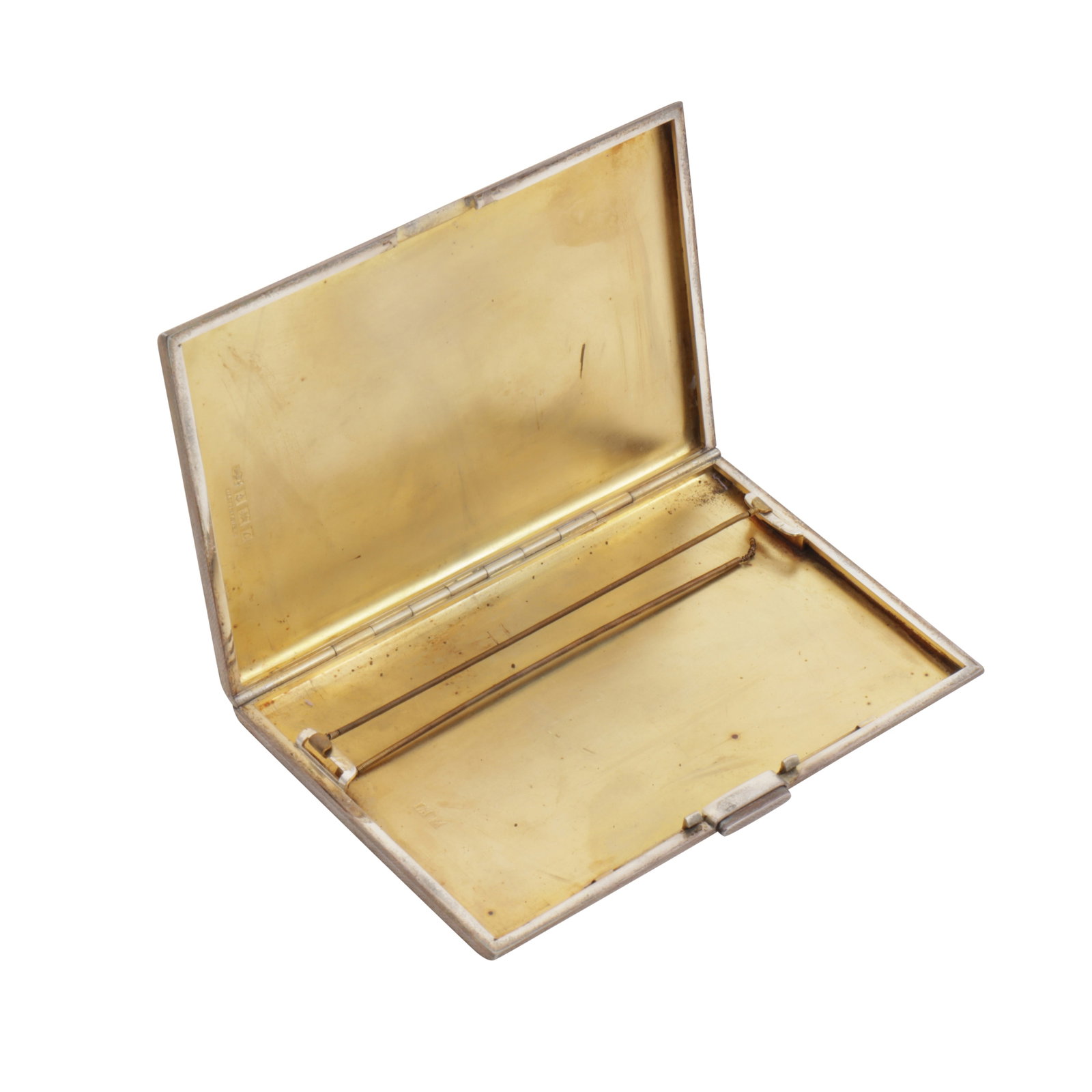 Birmingham 1960 by Mappin and Webb An Elizabeth II sterling silver cigarette case - 2