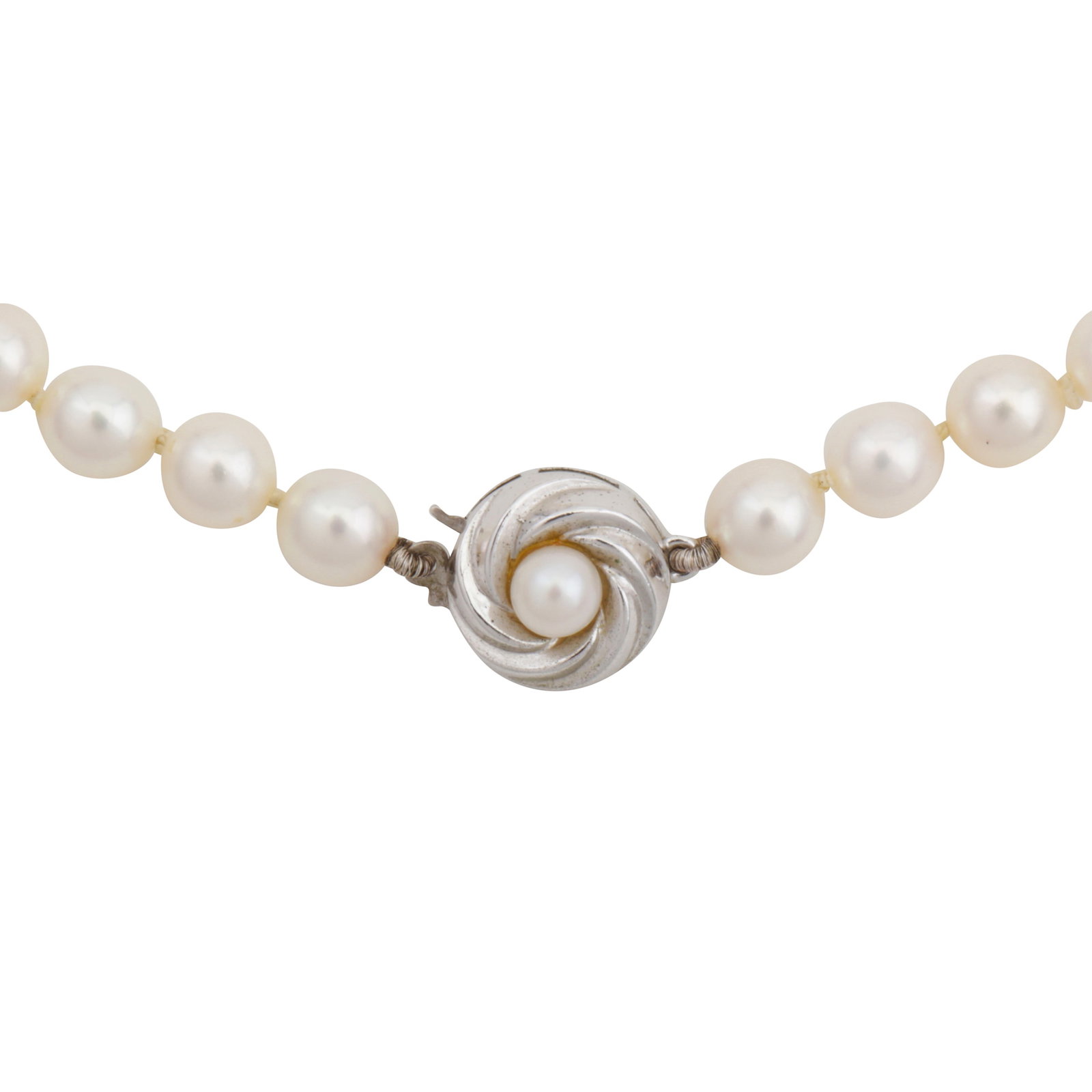 Mikimoto Ι A pearl necklace White metal - 2