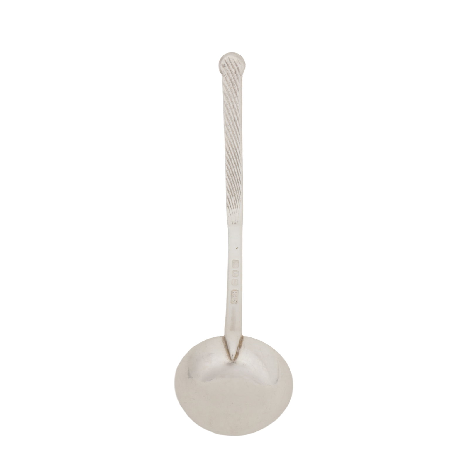 London 1974 by Anthony Paton Hawksley (1921-1991) An Elizabeth II modernist sterling silver cream or - 2