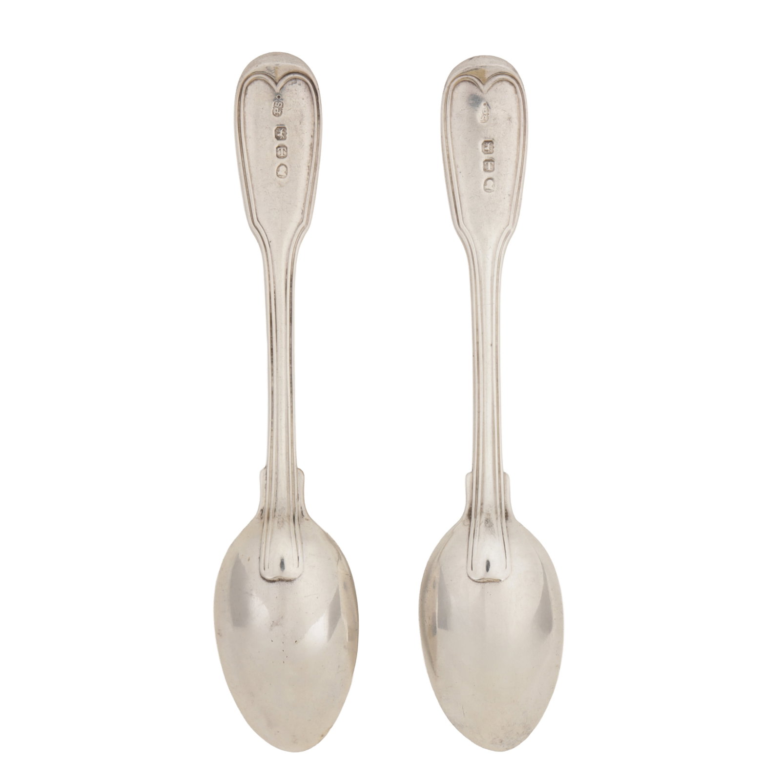 London 1815 by Paul Storr (1771 - 1844, reg. 12th Jan 1793) A pair of George III sterling silver tea - 2