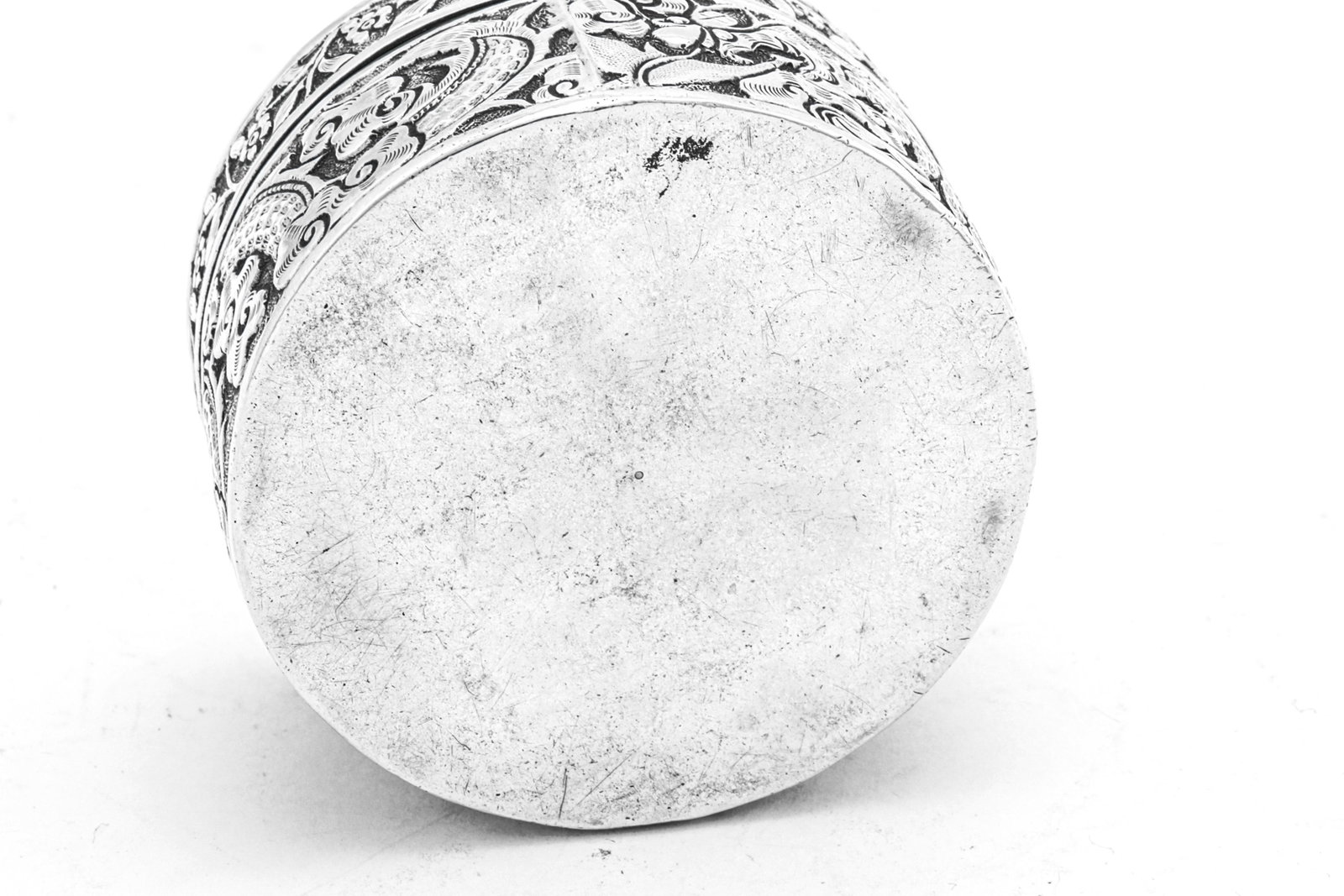 Siamese (Thai) probably Bangkok circa 1890 A late 19th century unmarked silver box - 7