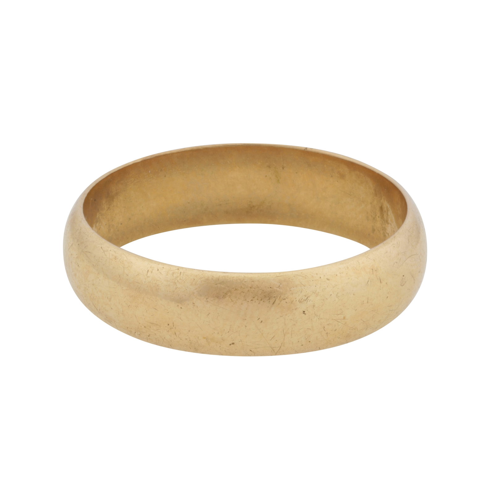 A band ring 9ct yellow gold - 2