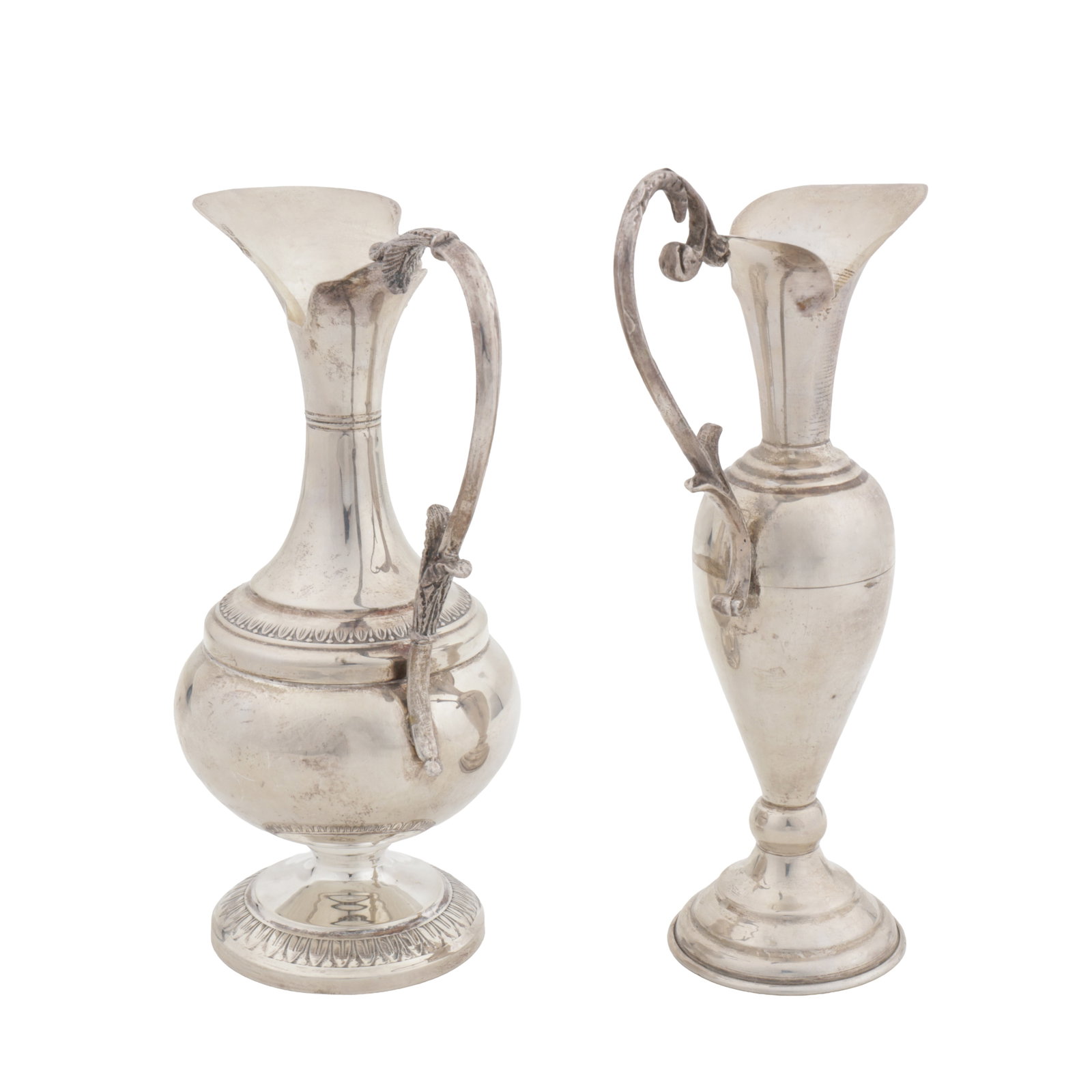 Two late 20th century Greek sterling silver small ewers - 2