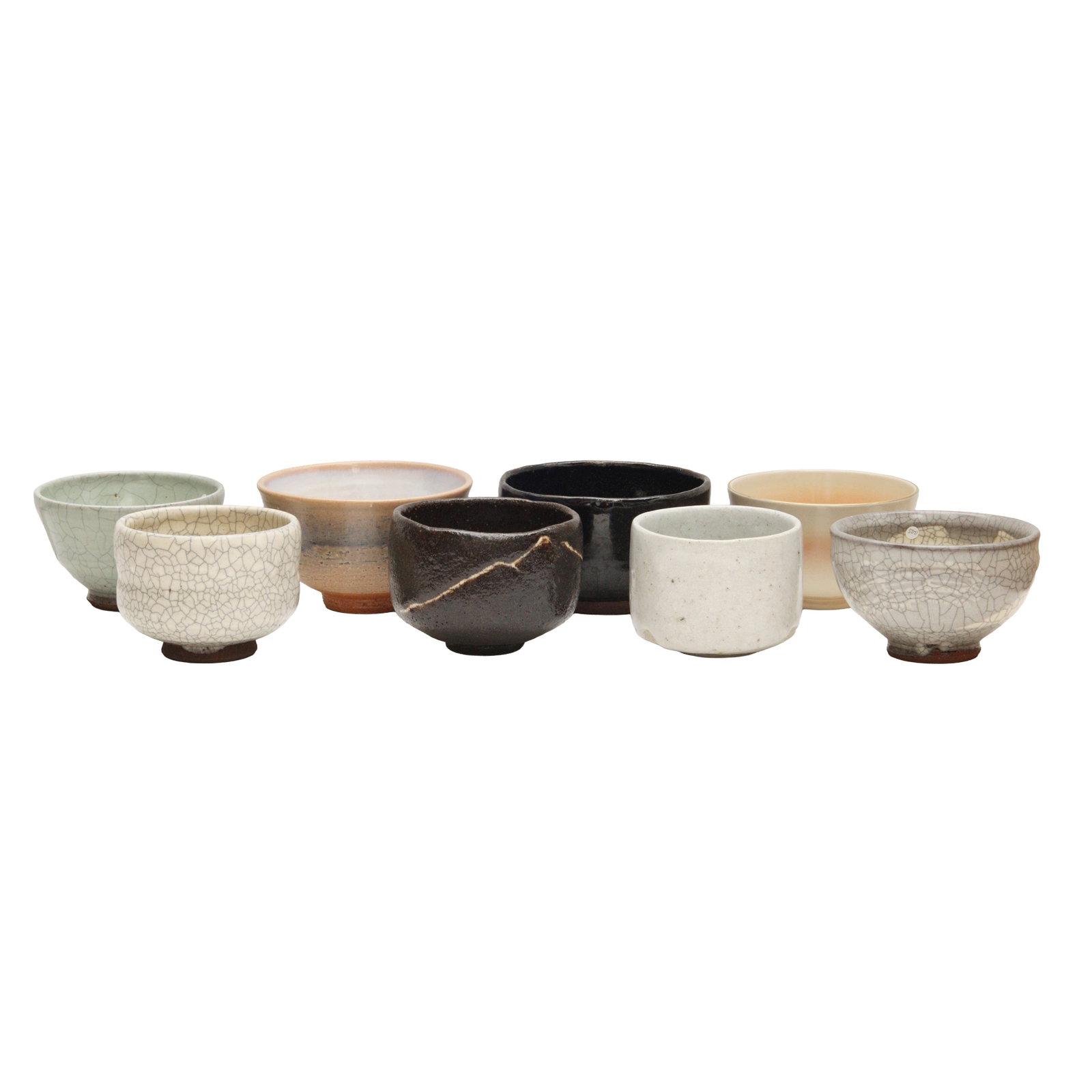 A group of Japanese 'chawan' tea bowls, 20th/21st century (1 of 20)