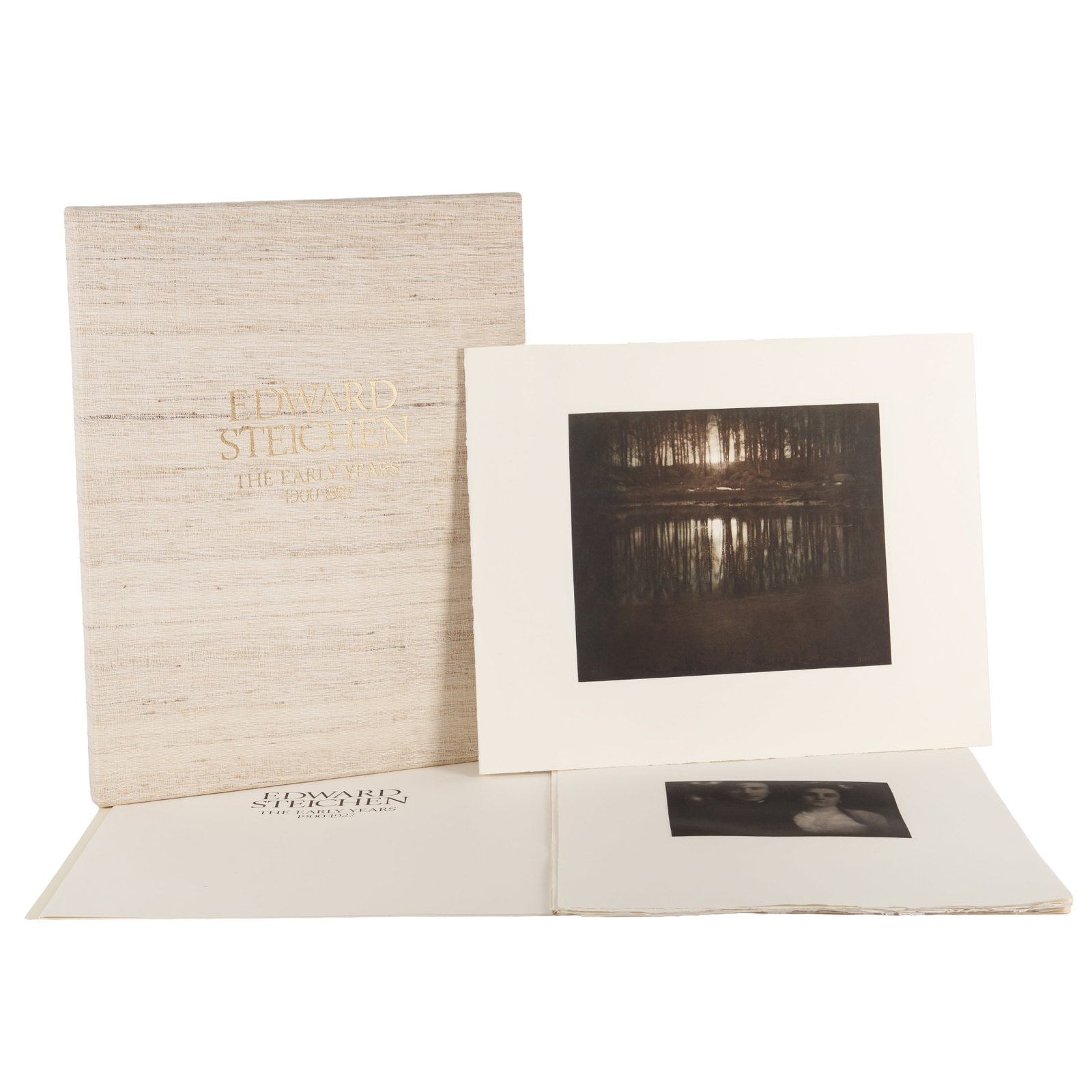 Edward Steichen (1879-1973) The Early Years: 1900-192: Portfolio comprising twelve heliogravures on Rives BFK paper, printed in 1981 by John Goodman and Richard Benson, images measuring between 16 x 21cm to 32 x 26cm, numbered 495 [one of the first 500 co