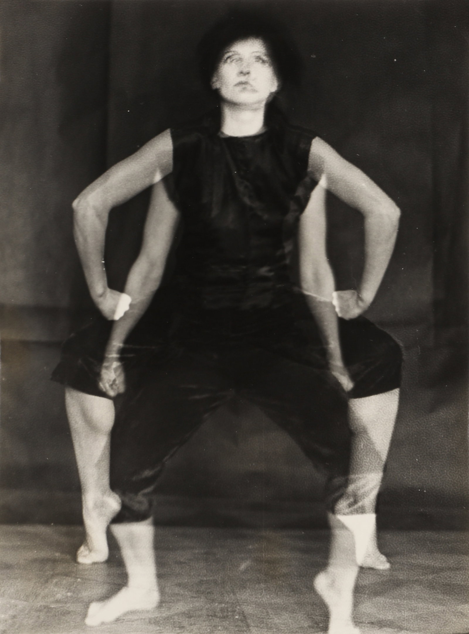 Werner Eckelt (1914-1990) Edith Turckheim, German Choreographer & Dancer, c.1950: Vintage silver gelatin print, image/sheet size 24 x 18cm, with Foto:Eckelt stamp verso. Qty: (1)