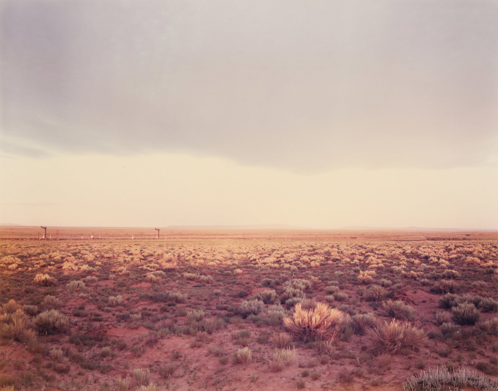 Richard Misrach (b.1949) Painted Desert, 1982: Chromogenic print, printed 1988, image size 46 x 58.5cm, sheet size 50.5 x 60.5cm, signed, titled, dated, and editioned 20/25 by the photographer in felt-tip pen lower margin recto. Framed, frame size