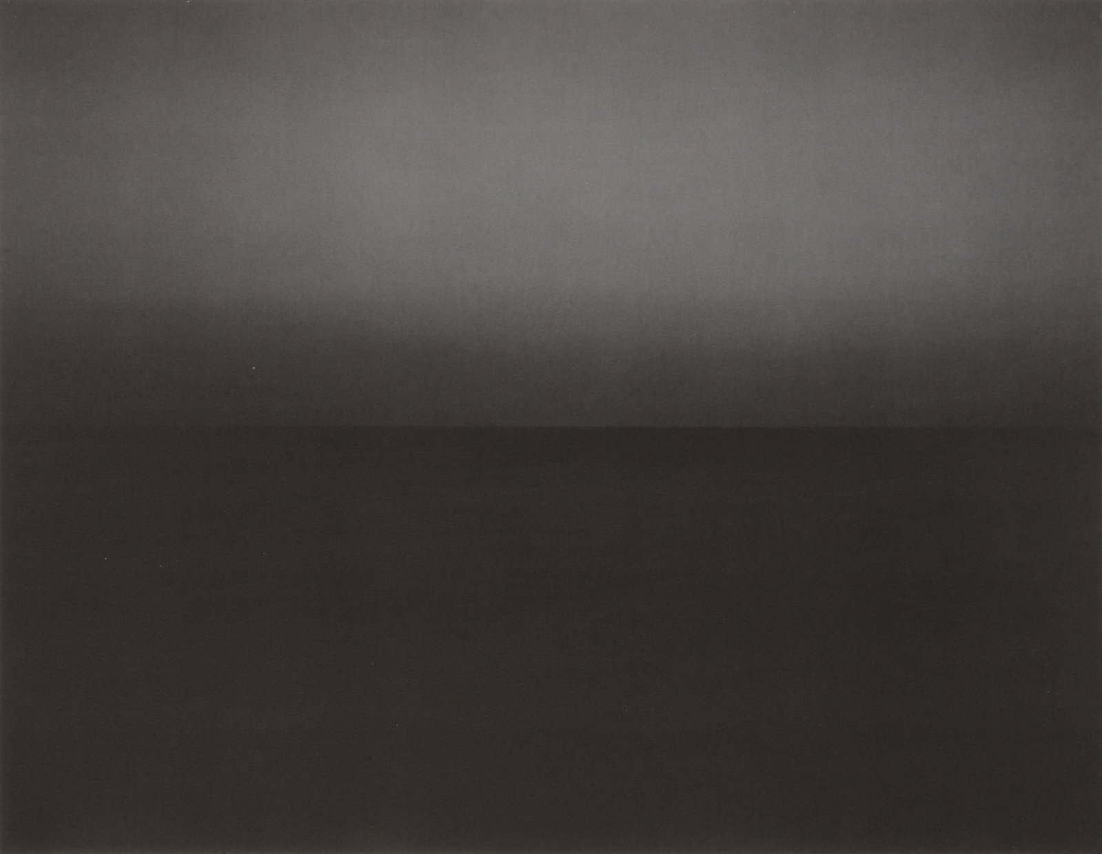 Hiroshi Sugimoto (b.1948) South Pacific Ocean, Tearai, 1991 [from Time Exposed]: Tri-tone offset lithograph, printed 1991, flush-mounted to card, image size 24 x 31cm, mount size 35 x 46.4cm, from the edition /500, blind-stamped title, date, and number [360] mount recto. Qty: (1)