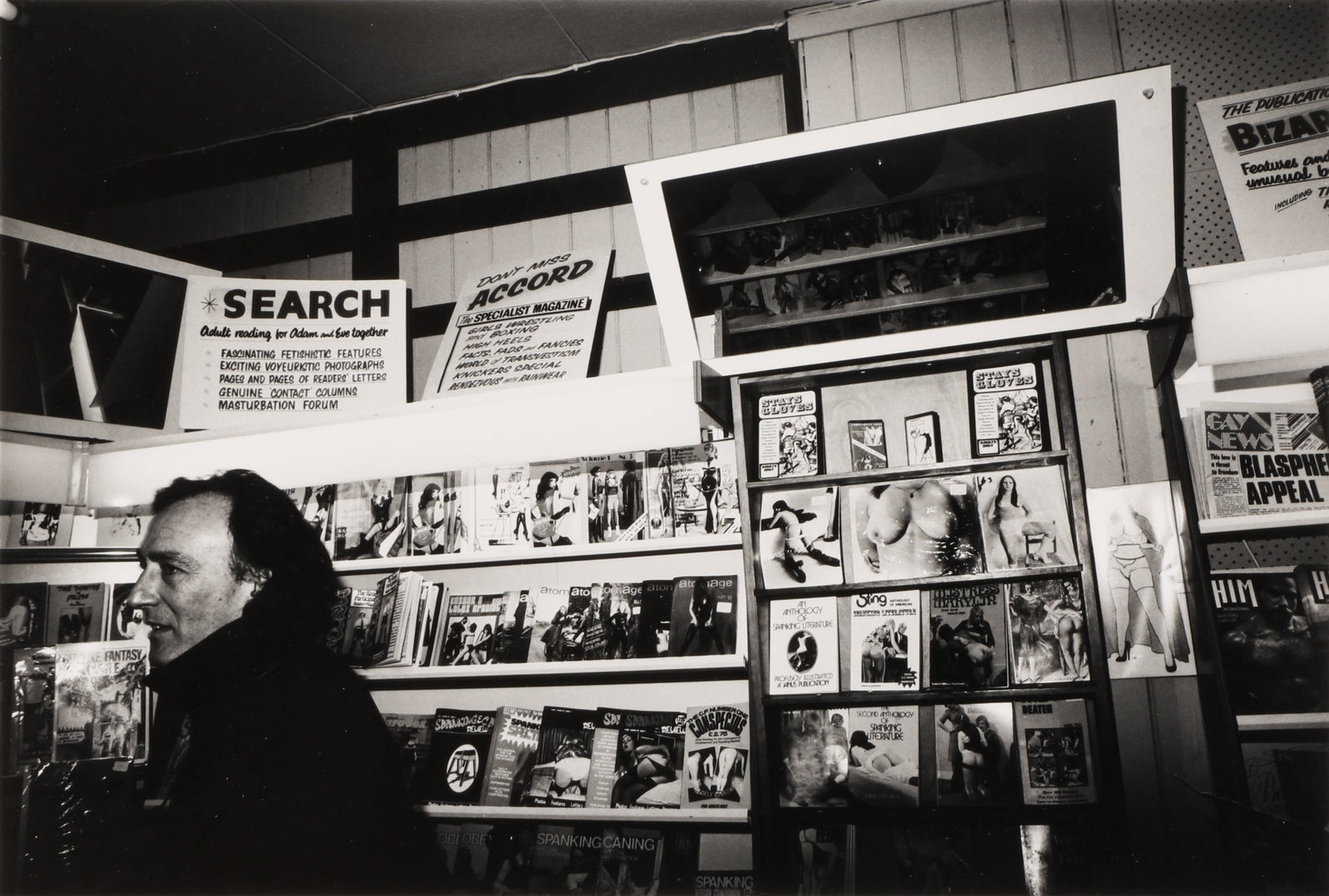 Paul Joyce (b.1944) William Klein, London, 1978: Selenium-toned silver gelatin print, printed later, image size 18.5 x 27.8cm, sheet size 25 x 30.2cm, signed, titled, and dated by the photographer in ink lower margin recto, signed, dated, and annota