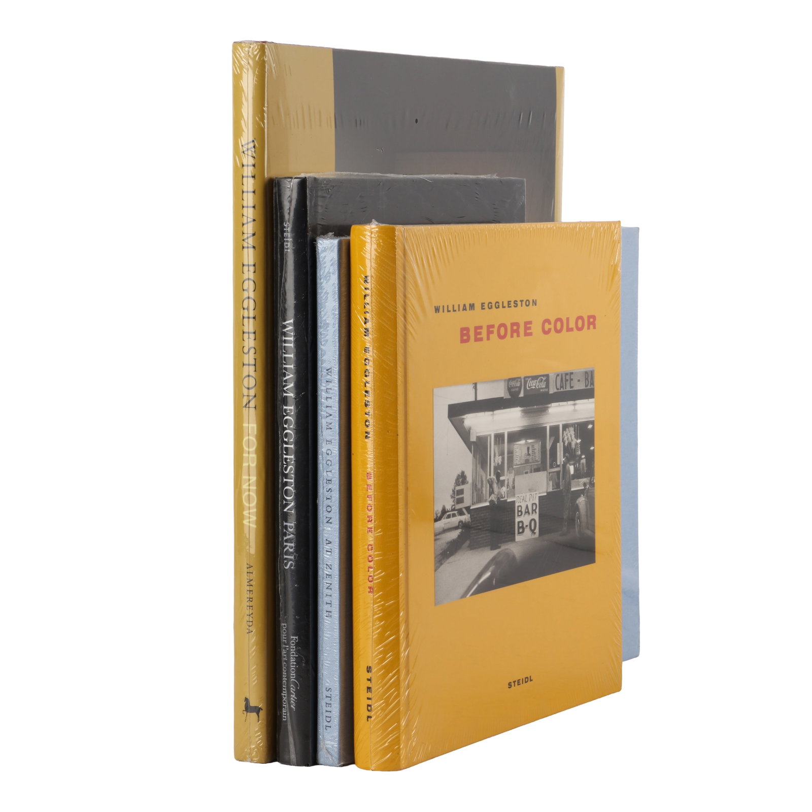 William Eggleston (b.1939) Four First Edition Volumes, 2009-2013 [Each As New, in Publisher's: A group of four First Edition volumes, each as new in publisher's shrinkwrap, comprising At Zenith [First Edition, hardback, blue cloth boards, with colour photograph tipped-in to upper cover. Gotting