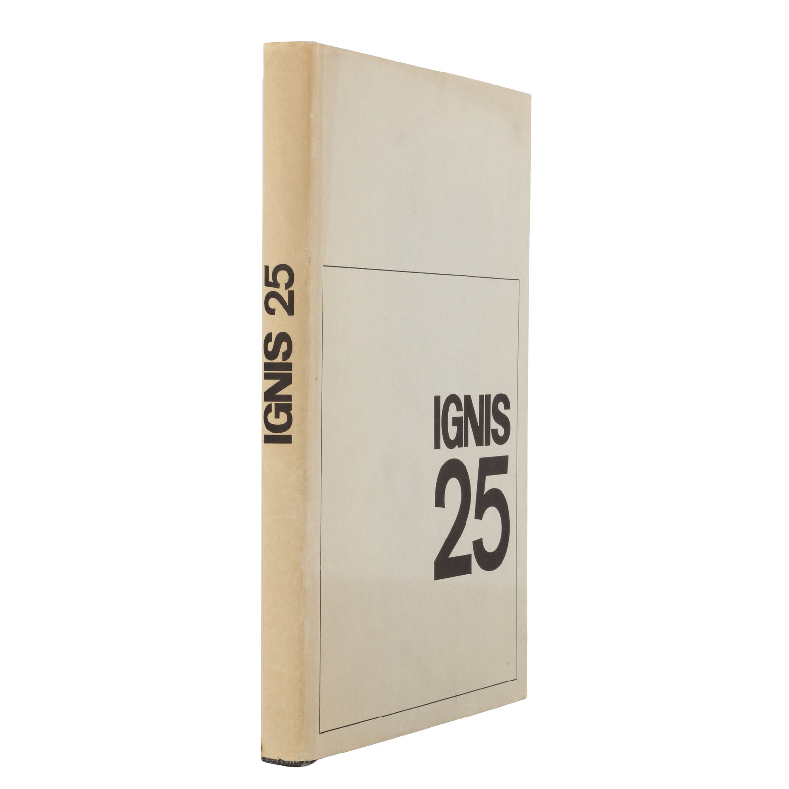 IGNIS - Industrie Gastaldello Varese IGNIS 25, 1944-1969: First Edition, quarto, with 61 full-page photographic plates in monochrome photogravure and colour, original publisher?s full cream cloth, spine and front board lettered in gold gilt, in the original 